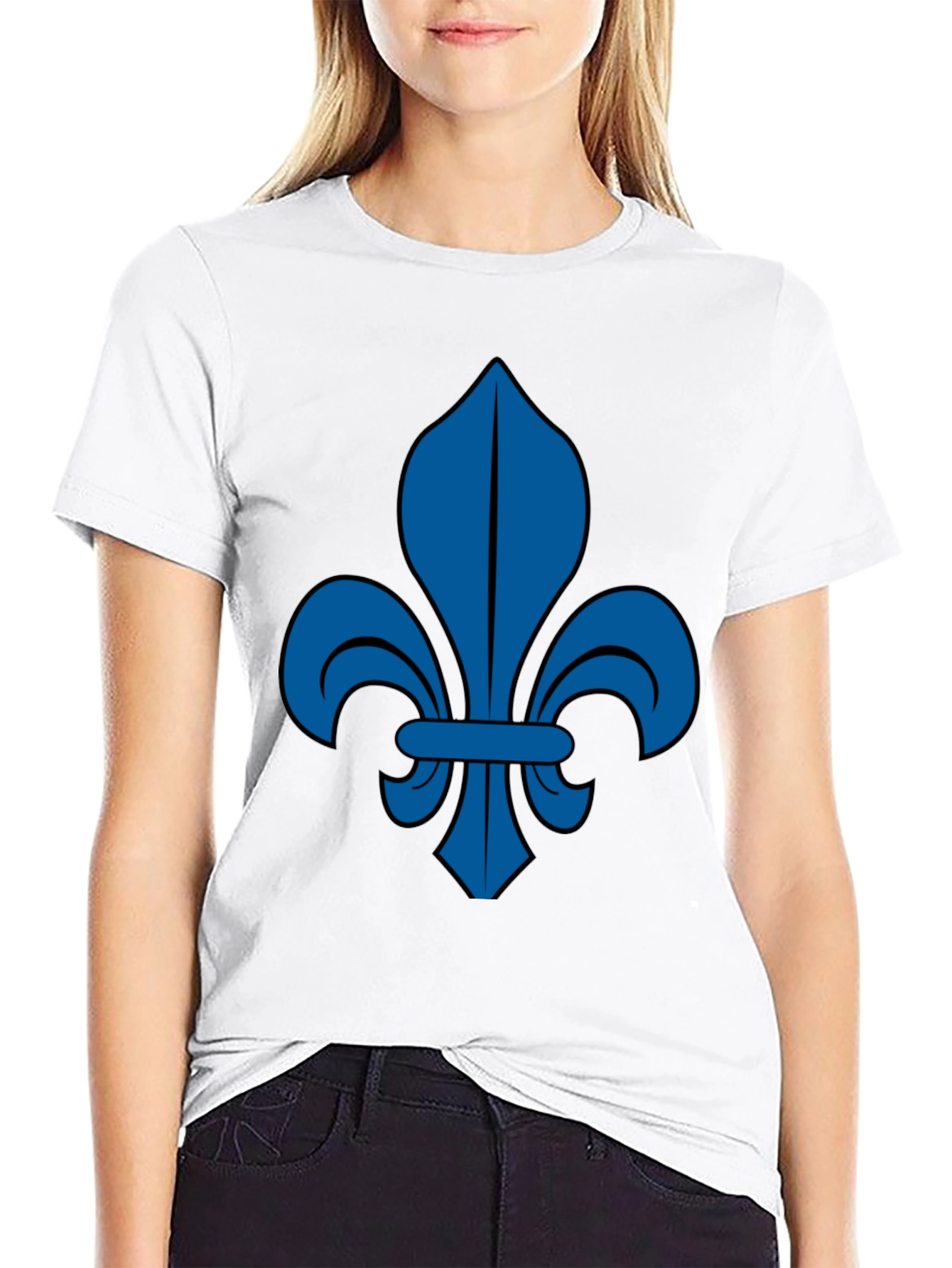 Fleur-de-lis Graphic T-Shirt