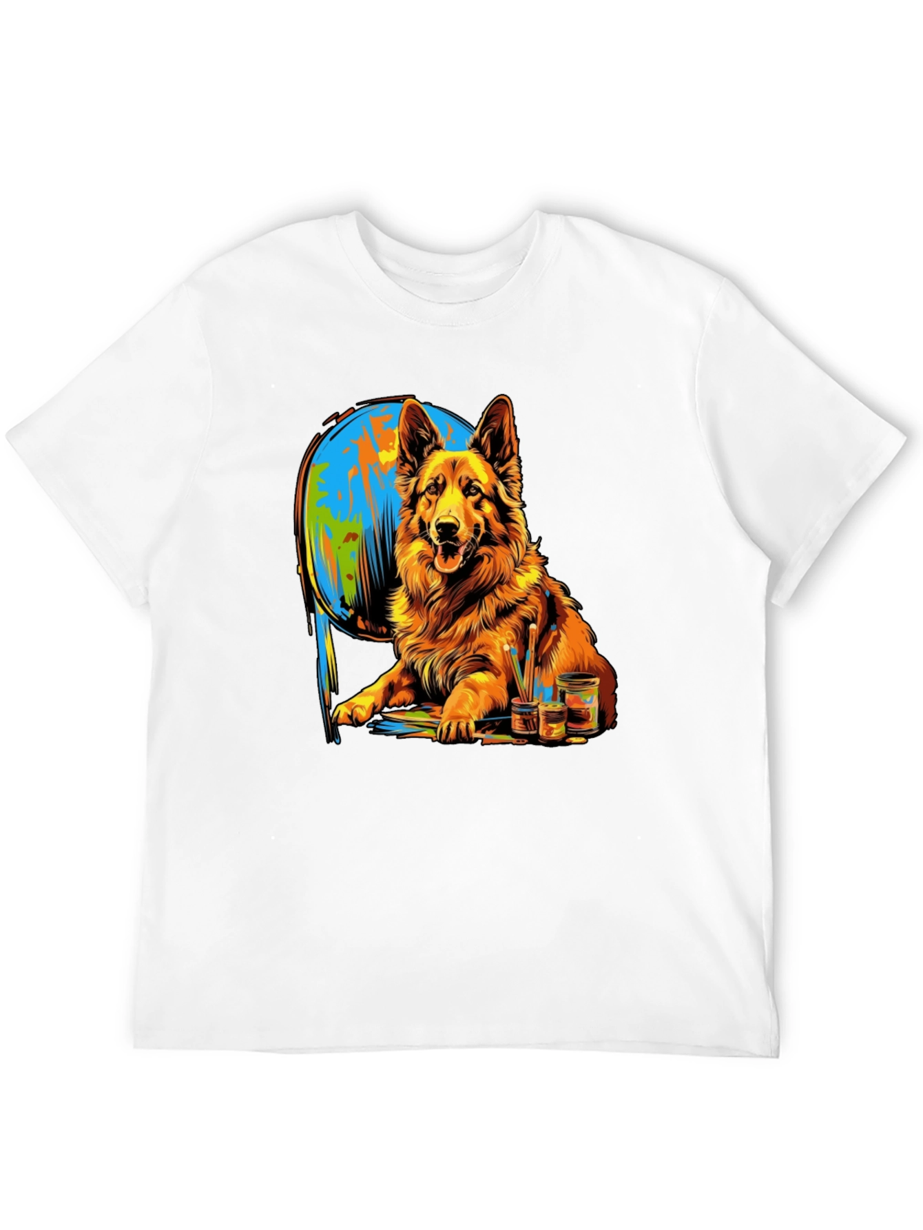 Dog Painting T-Shirt