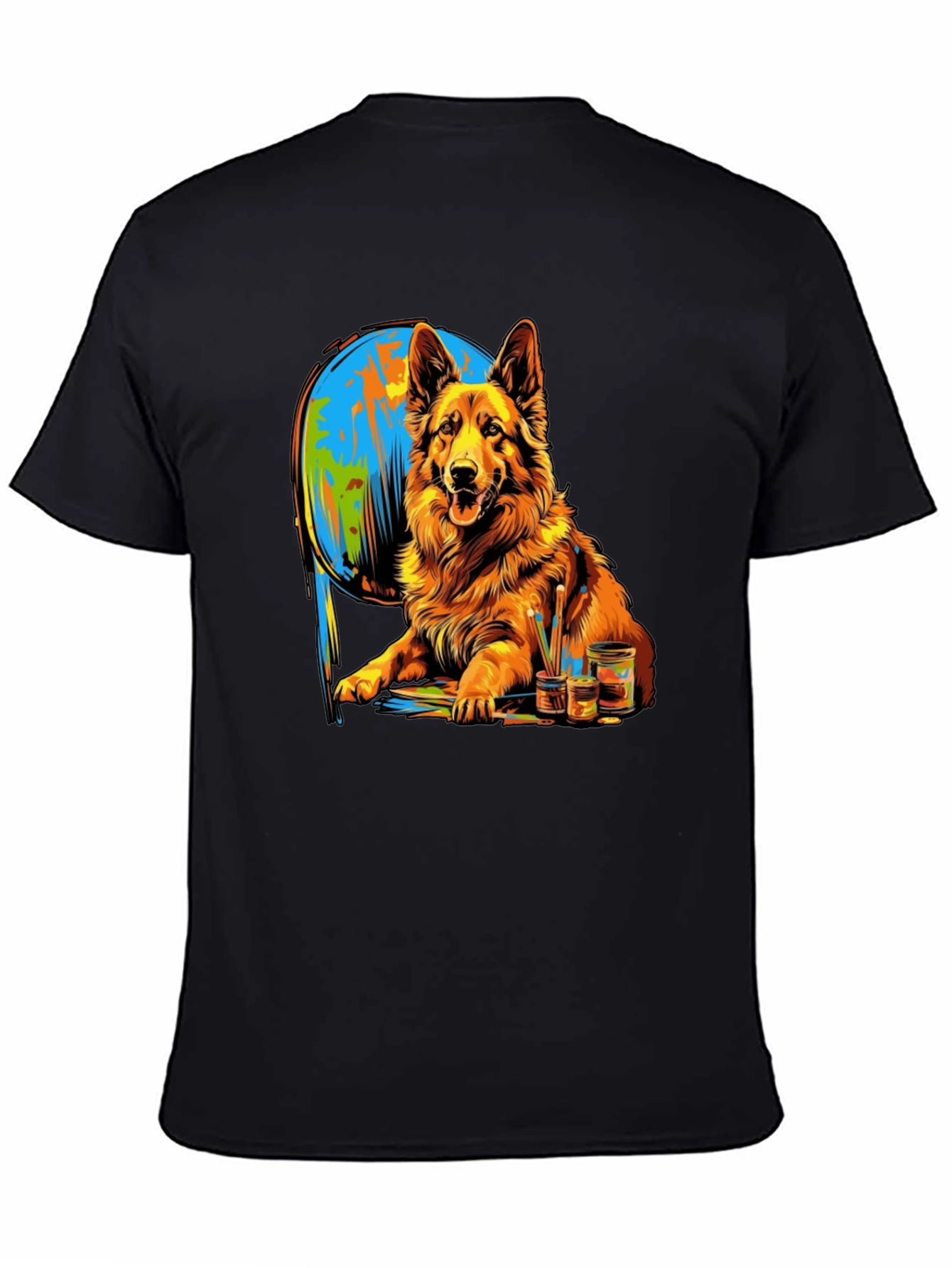 Dog Painting T-Shirt