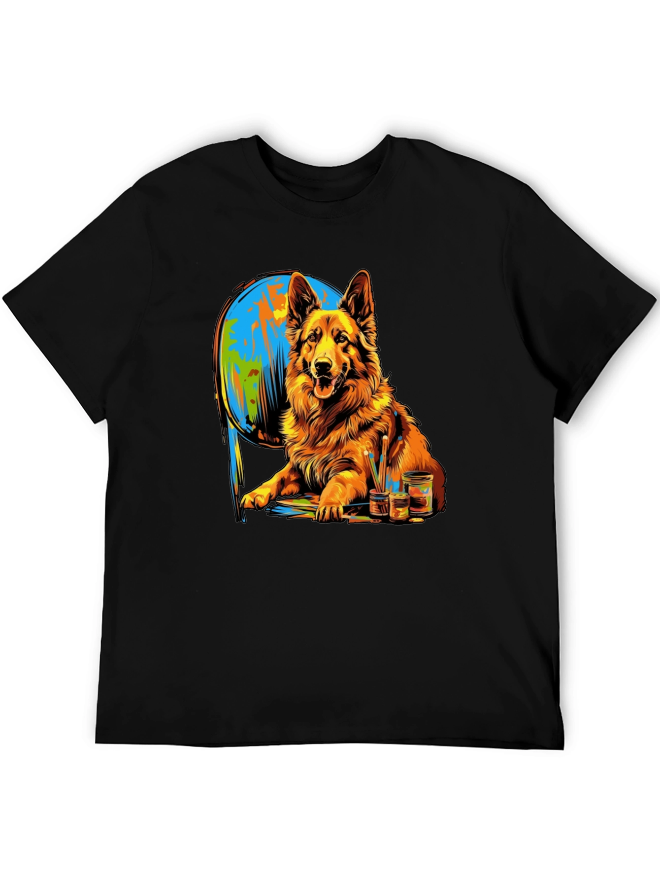 Dog Painting T-Shirt