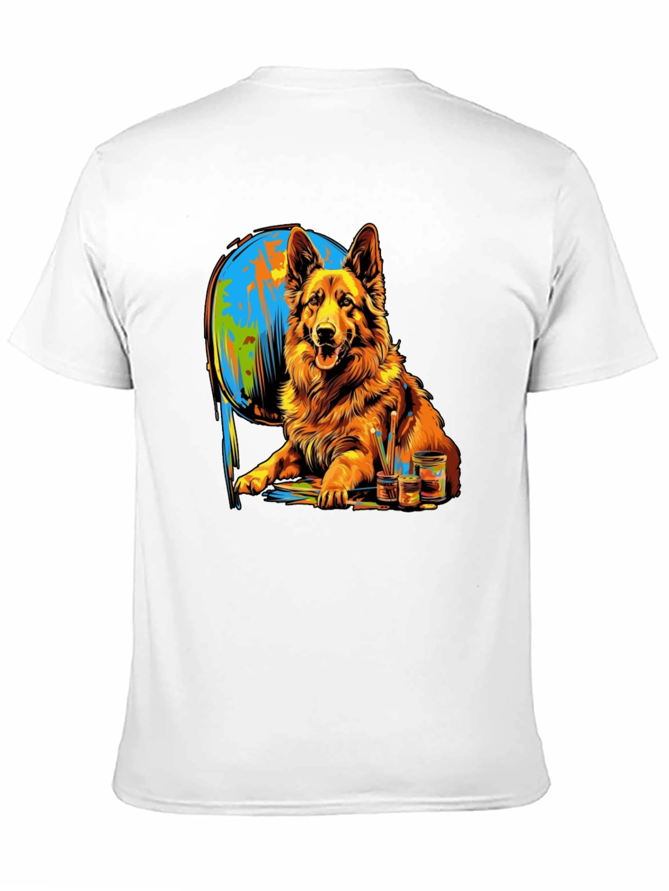 Dog Painting T-Shirt