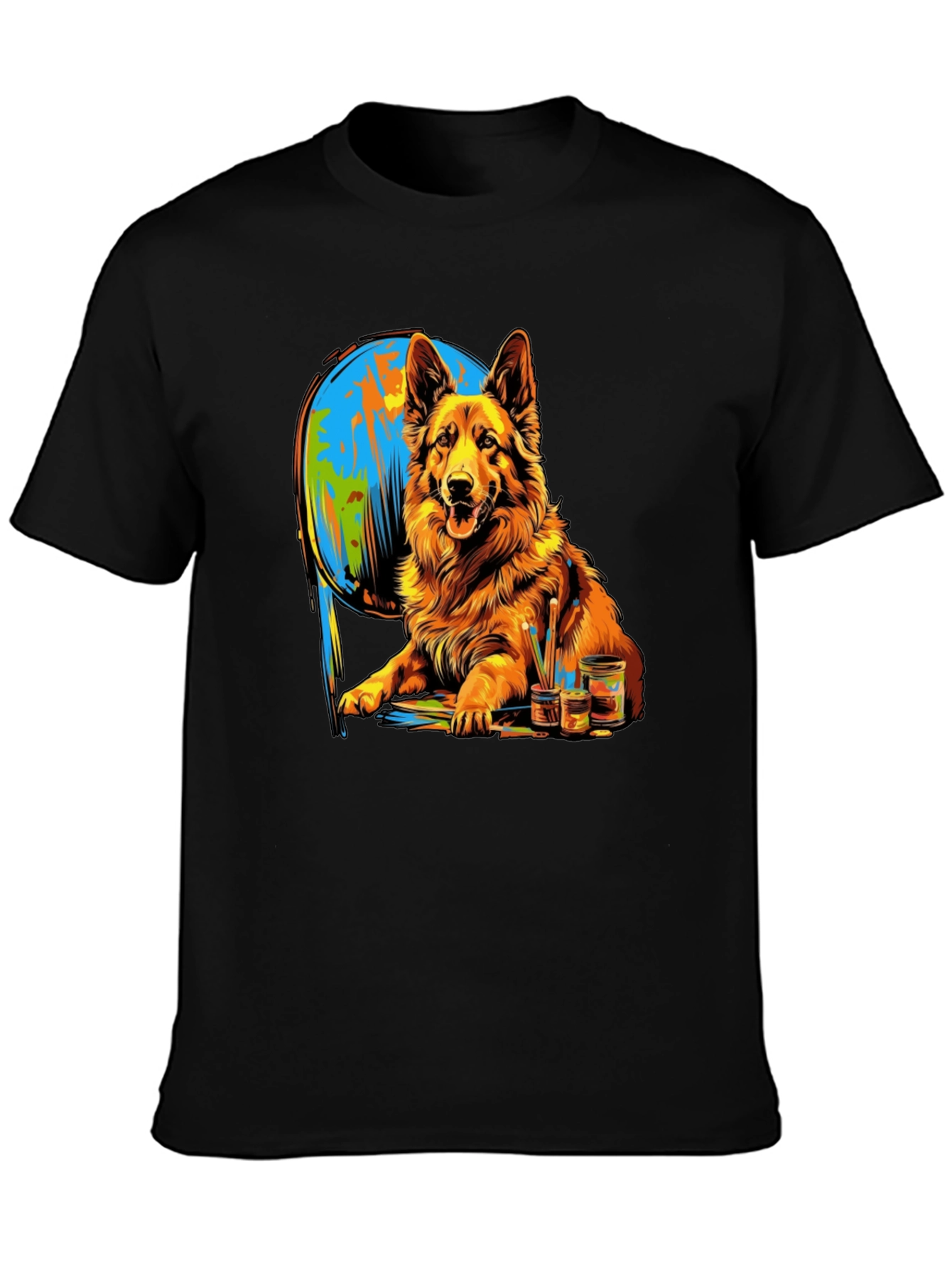 Dog Painting T-Shirt