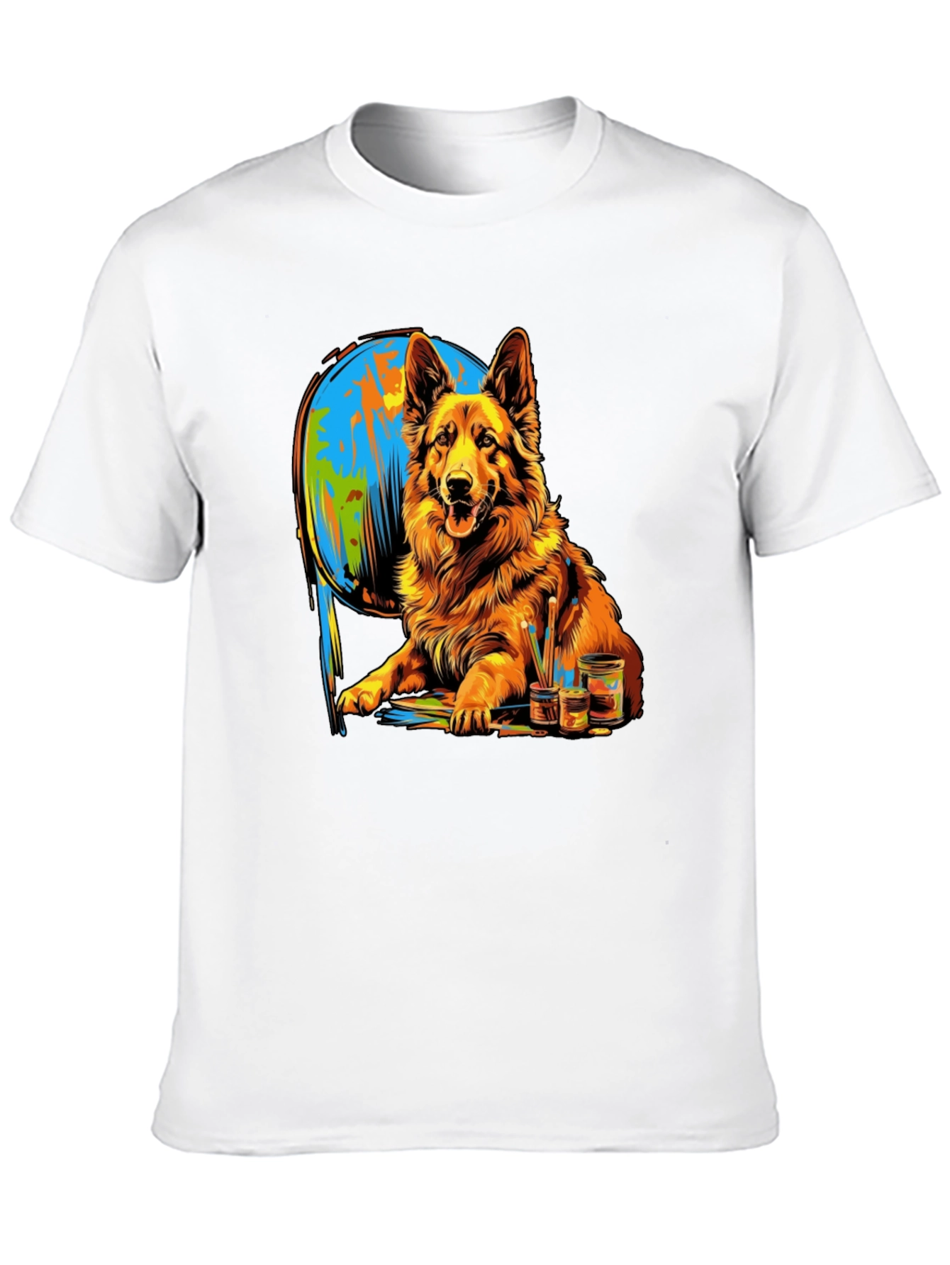 Dog Painting T-Shirt