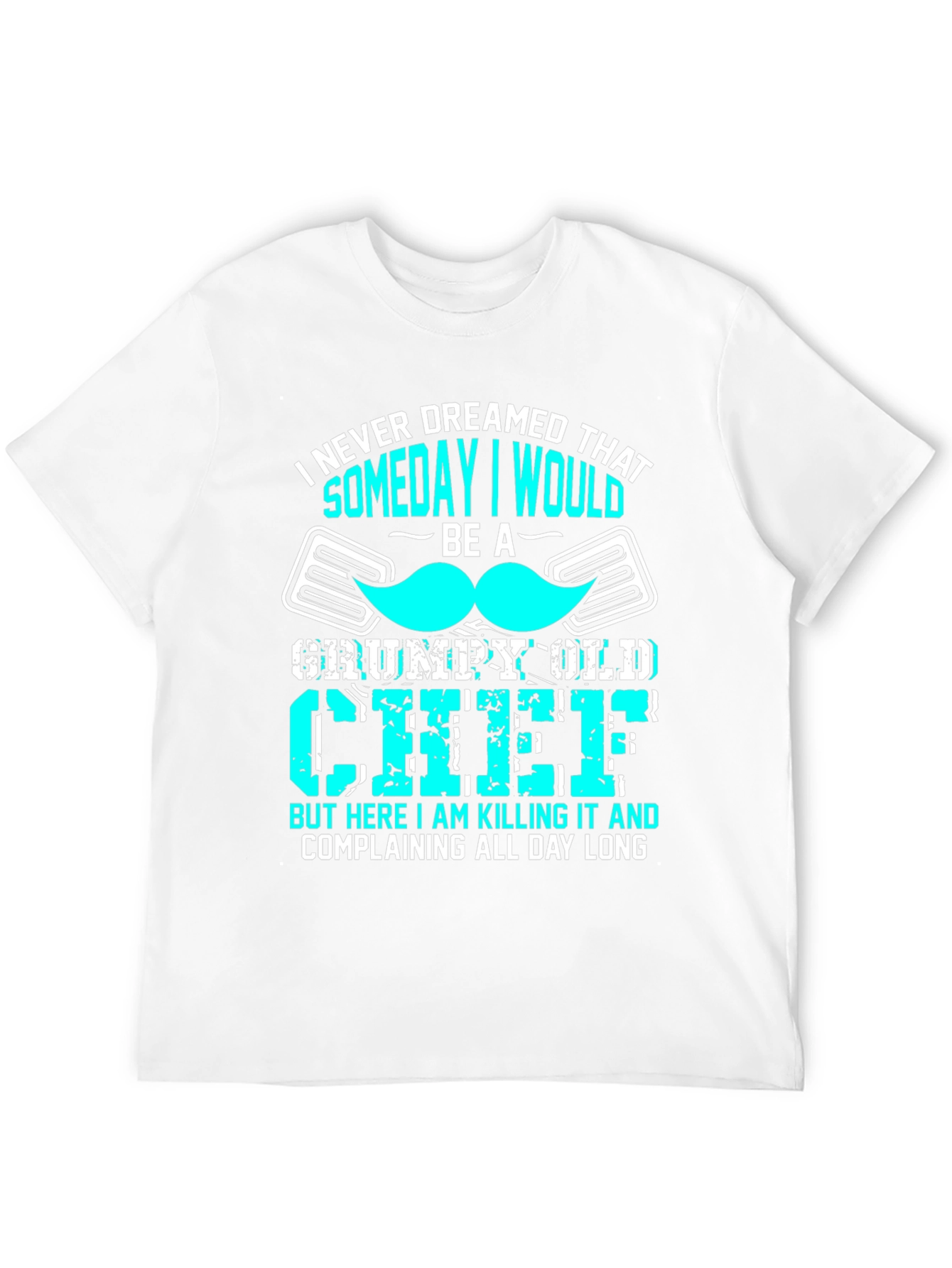 Grumpy Old Chef T-Shirt - Funny Chef Gift