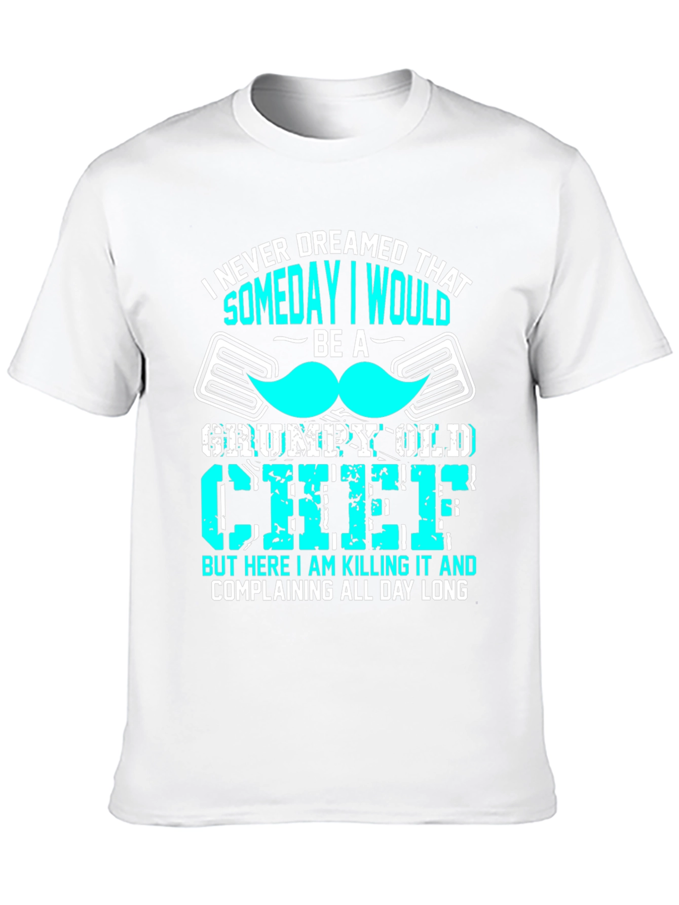 Grumpy Old Chef T-Shirt - Funny Chef Gift