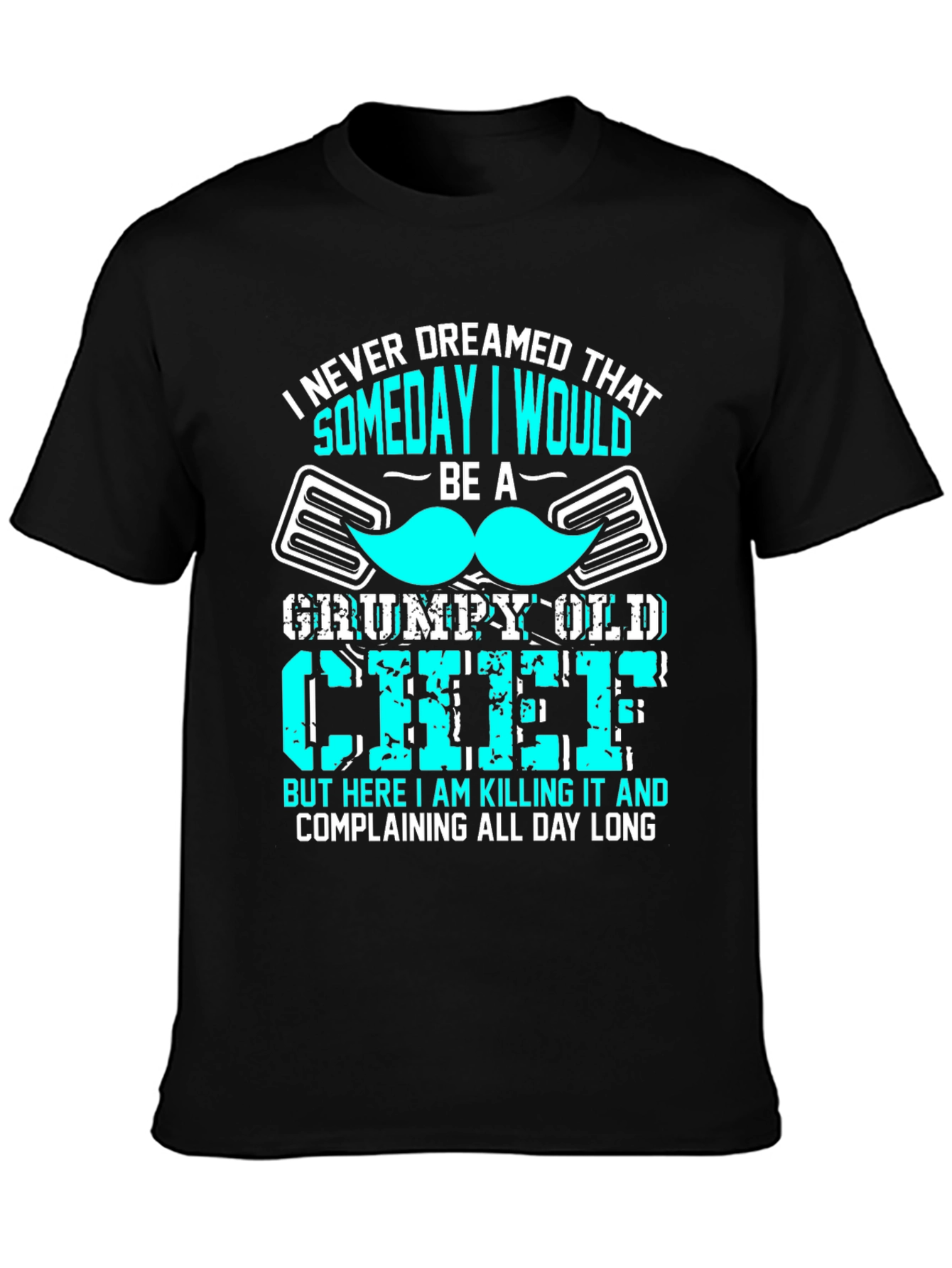 Grumpy Old Chef T-Shirt - Funny Chef Gift