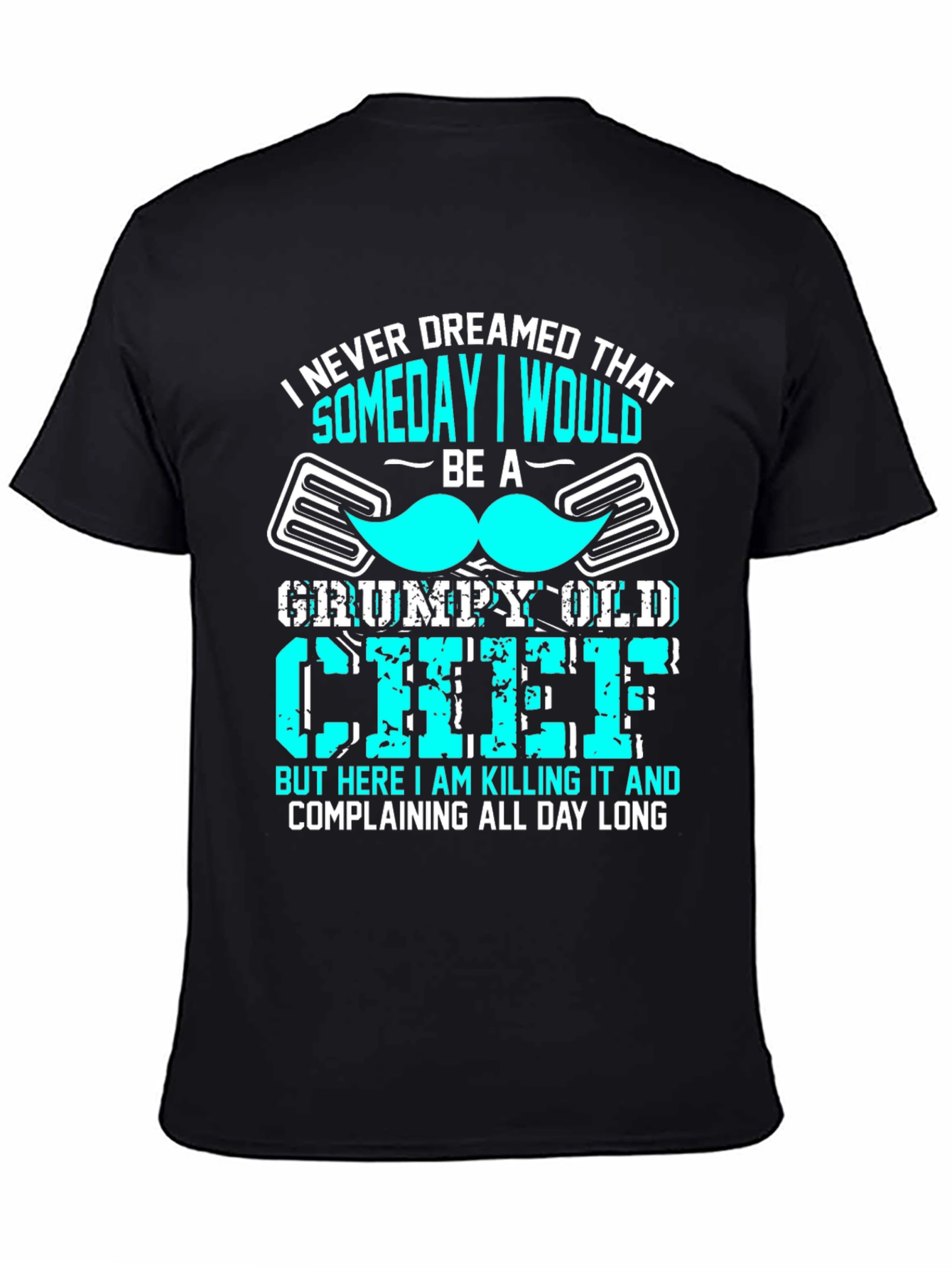 Grumpy Old Chef T-Shirt - Funny Chef Gift
