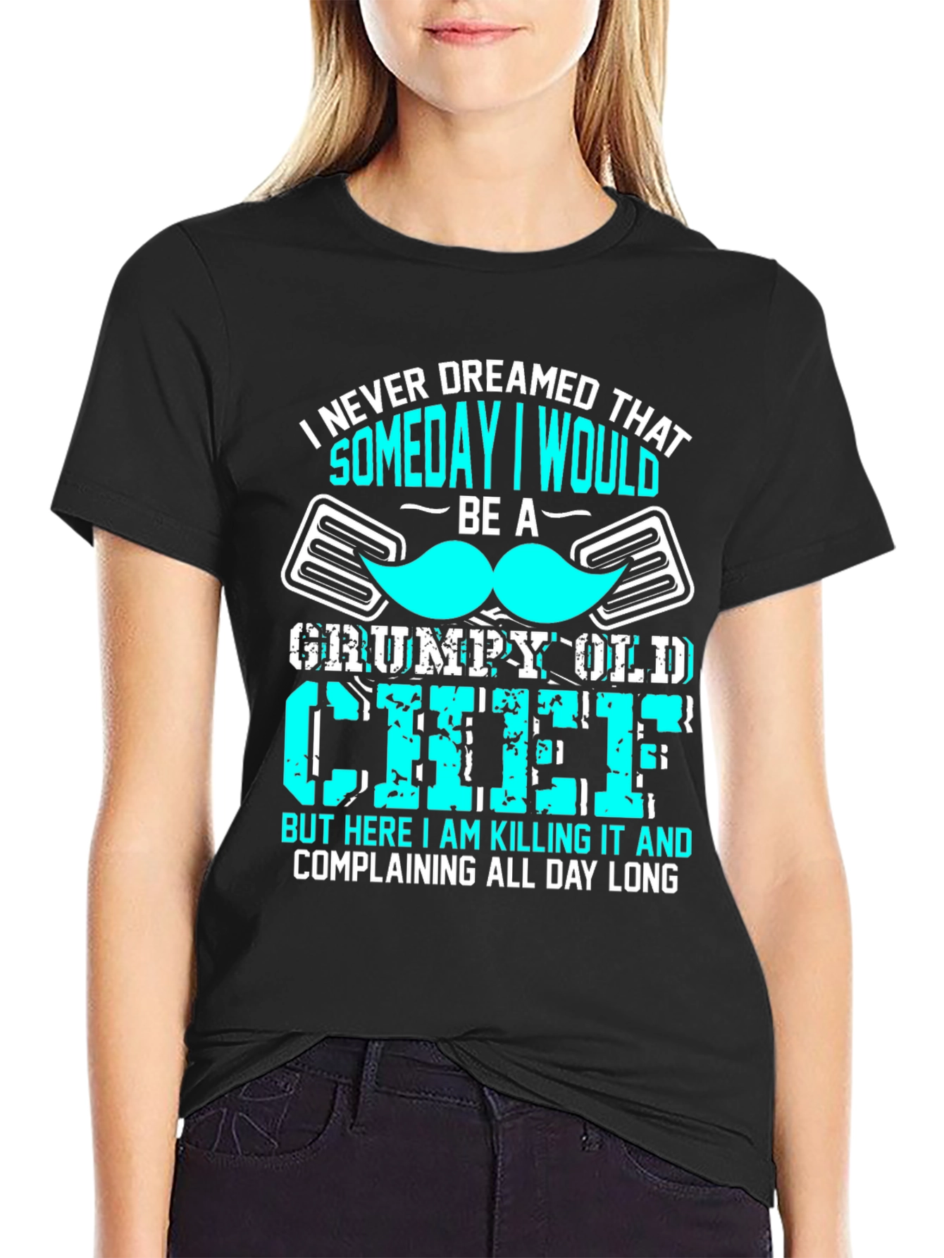 Grumpy Old Chef T-Shirt - Funny Chef Gift