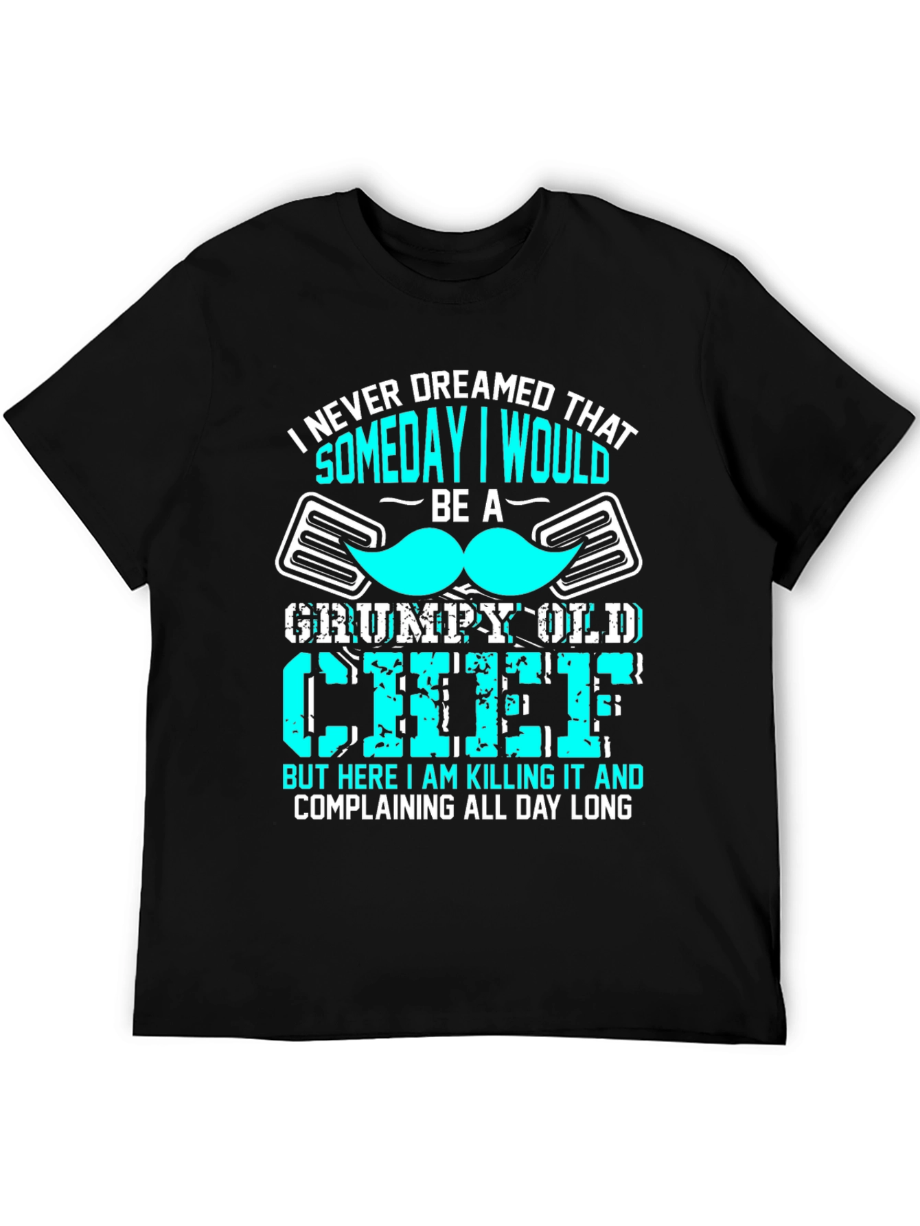 Grumpy Old Chef T-Shirt - Funny Chef Gift