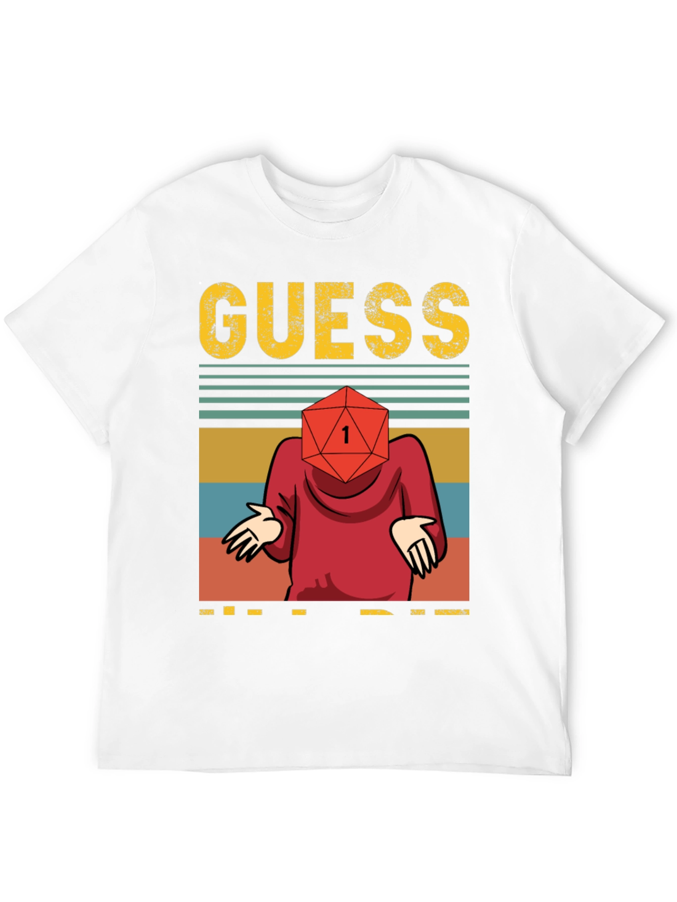 Guess D20 T-Shirt - Roll for Insightful Style