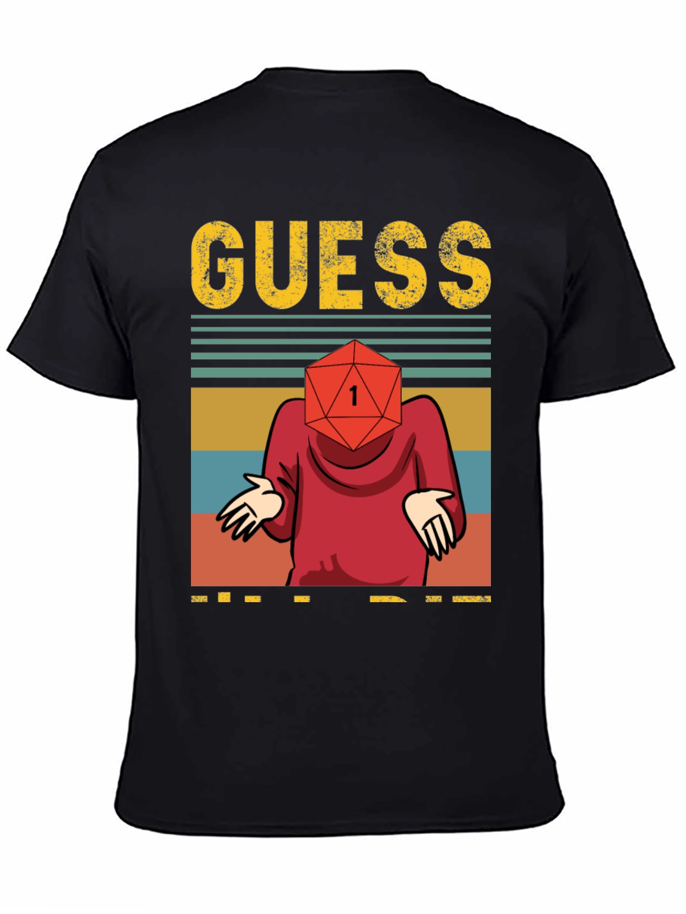 Guess D20 T-Shirt - Roll for Insightful Style