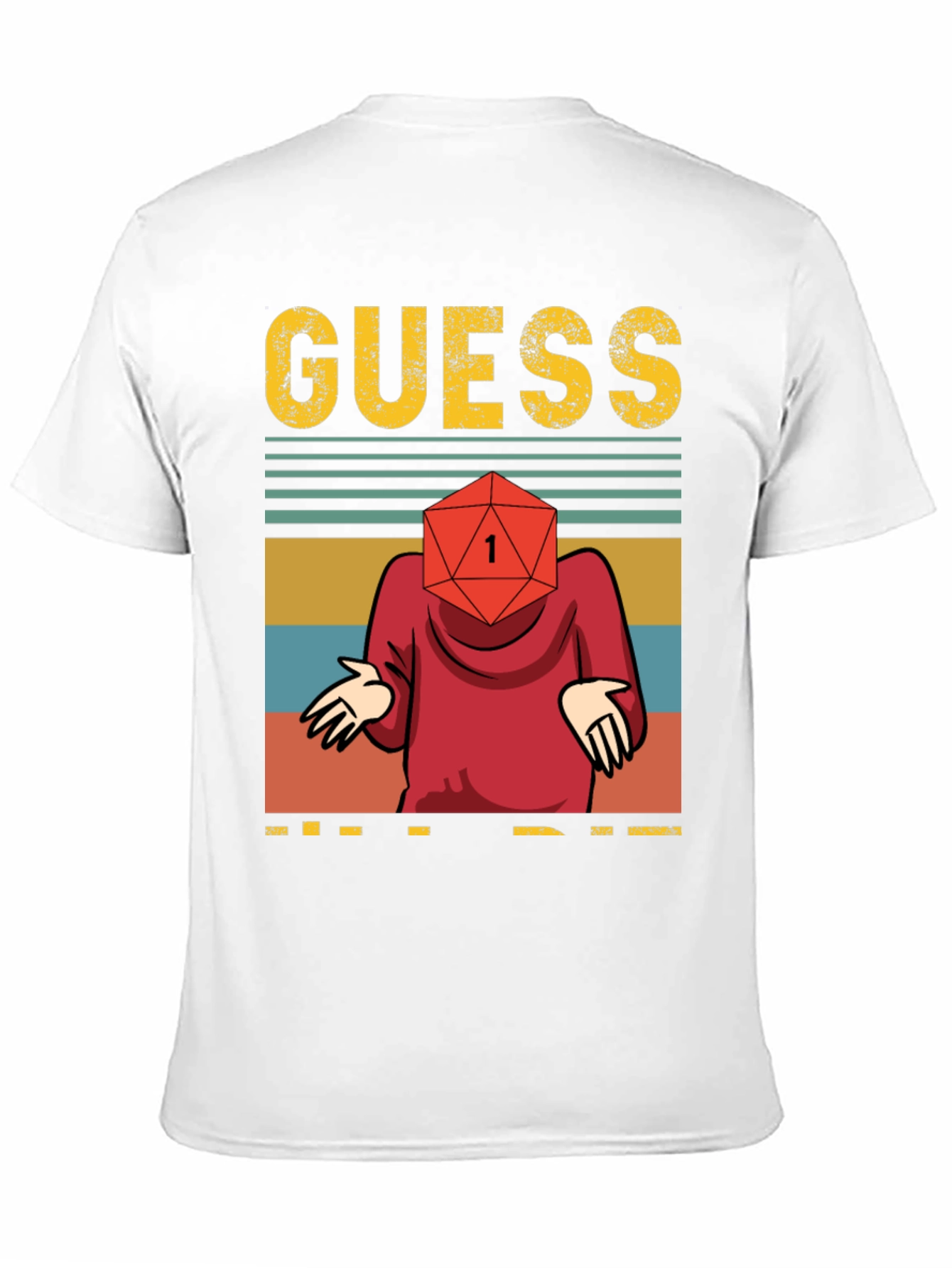 Guess D20 T-Shirt - Roll for Insightful Style