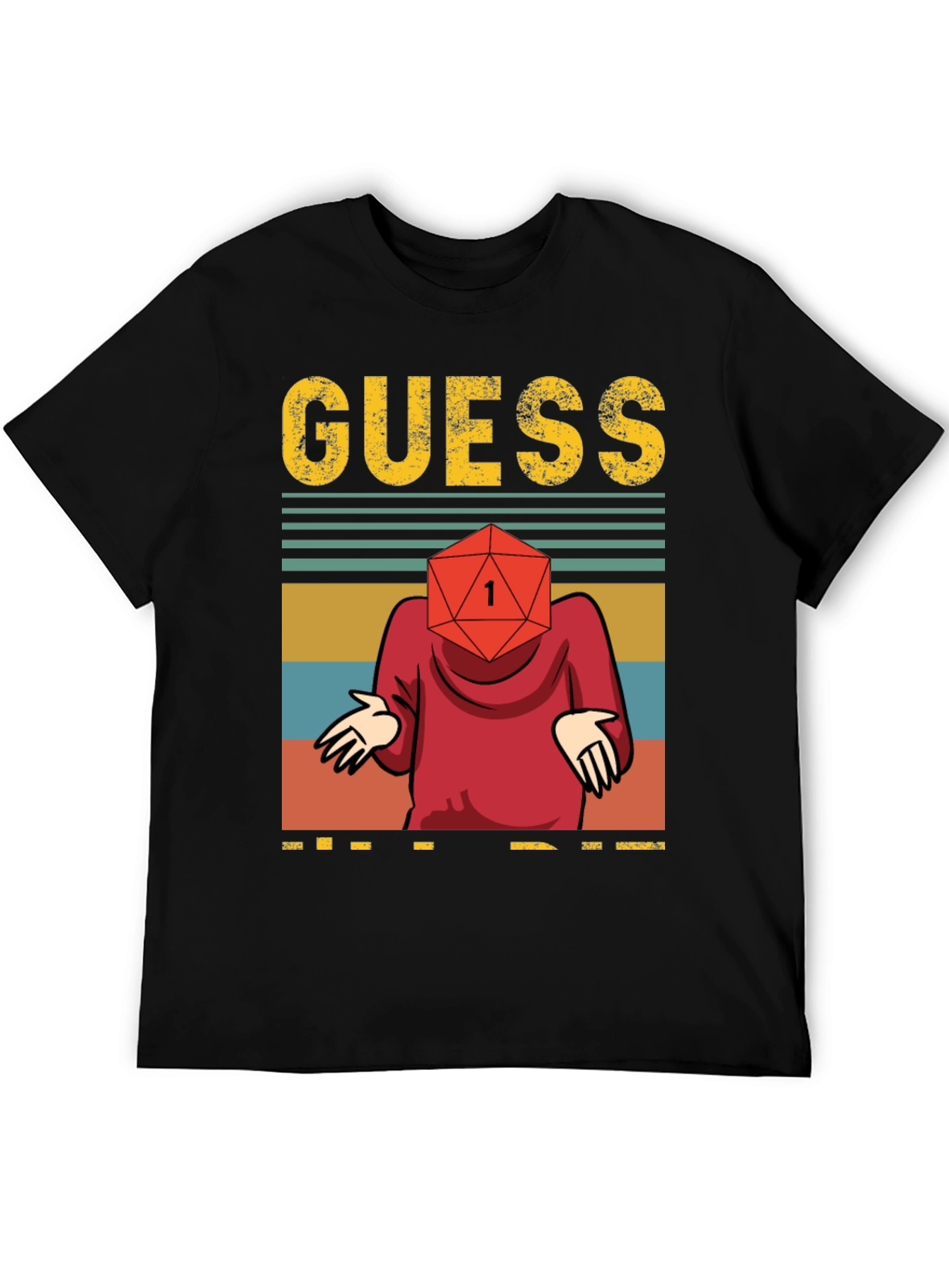 Guess D20 T-Shirt - Roll for Insightful Style