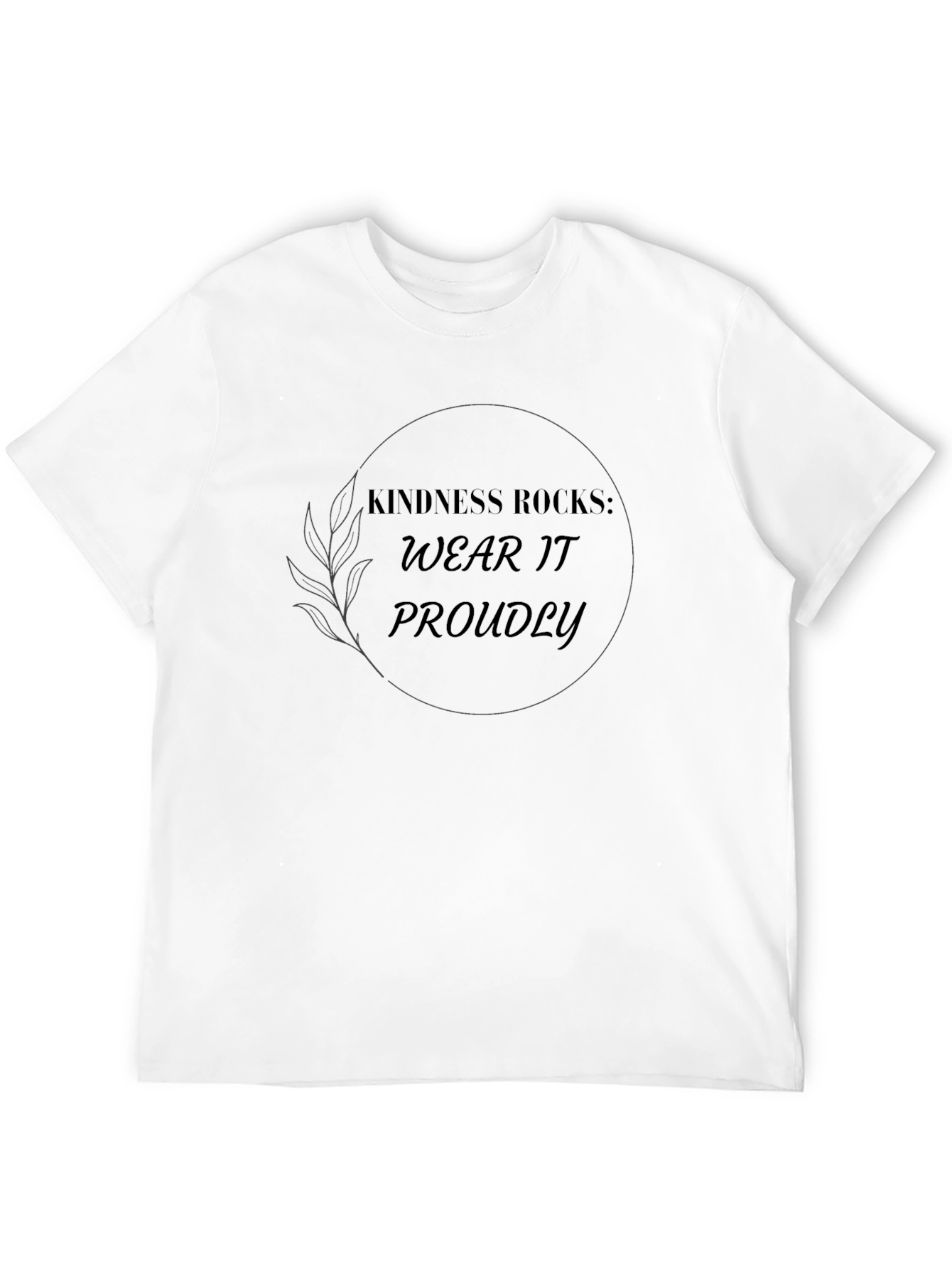 Kindness Rocks Graphic Tee - Black