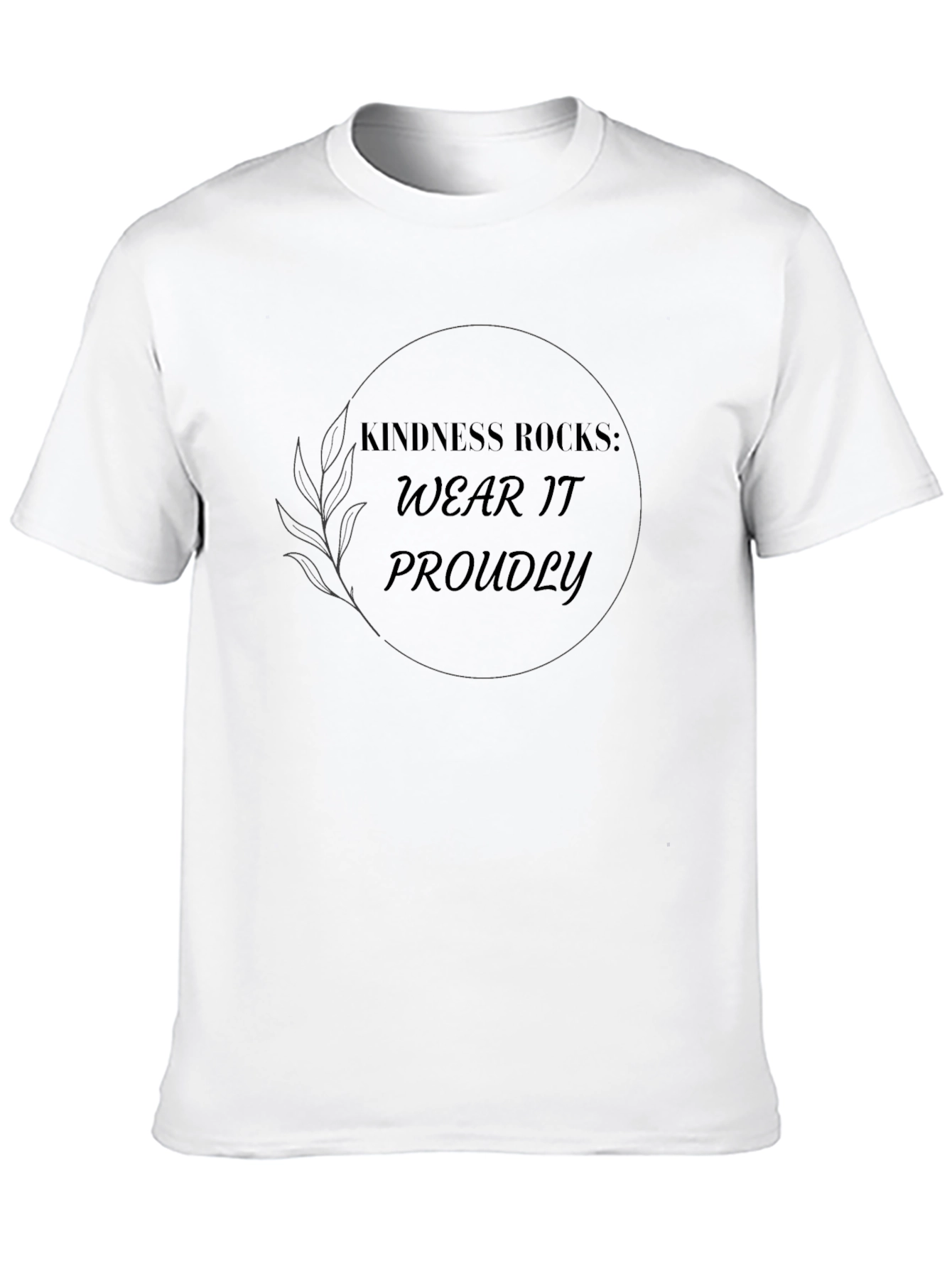 Kindness Rocks Graphic Tee - Black