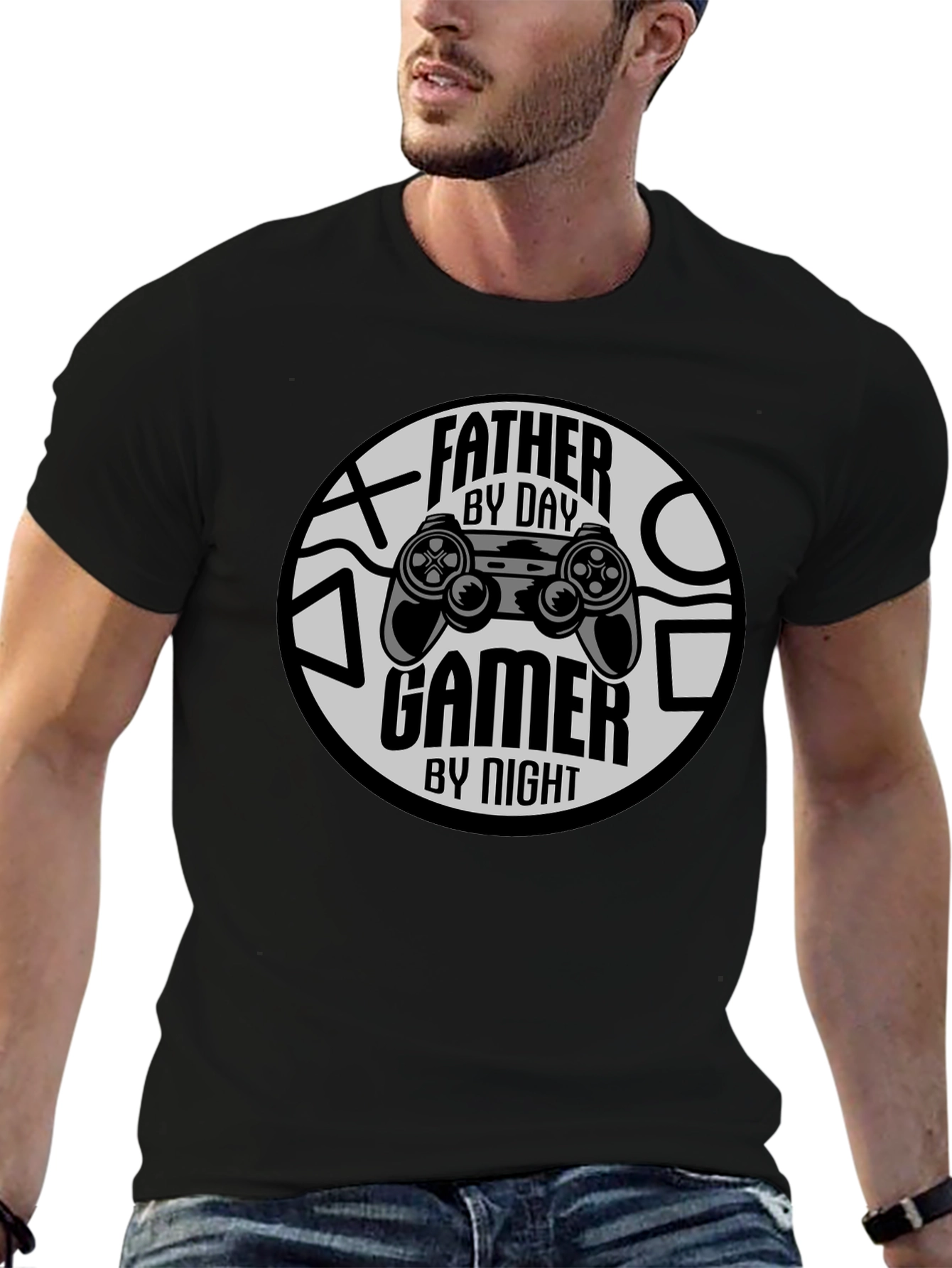 Father By Day Gamer By Night T-Shirt