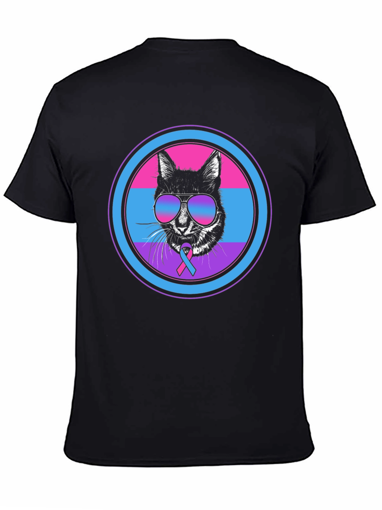 Bisexual Pride Cat T-Shirt