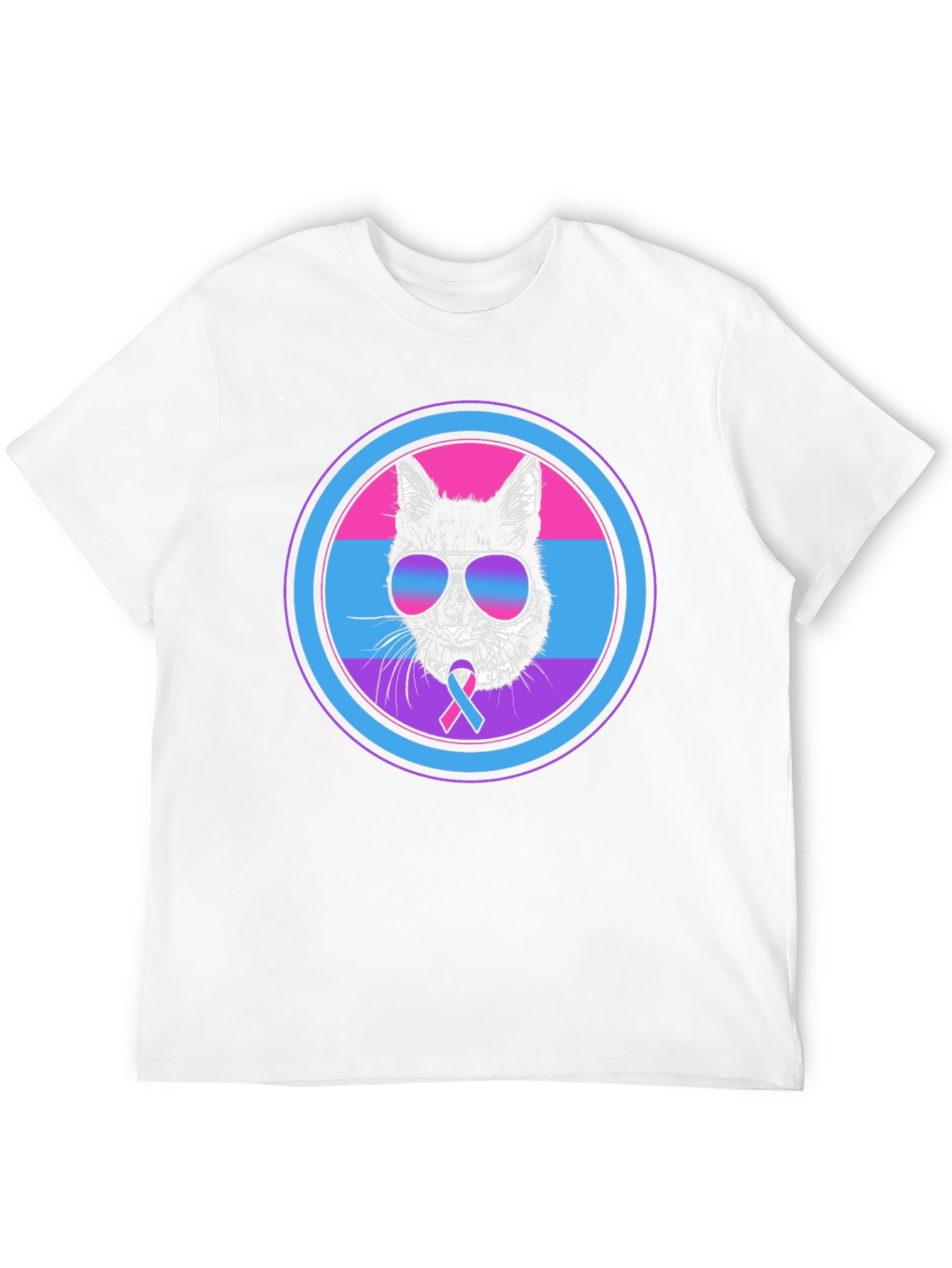 Bisexual Pride Cat T-Shirt
