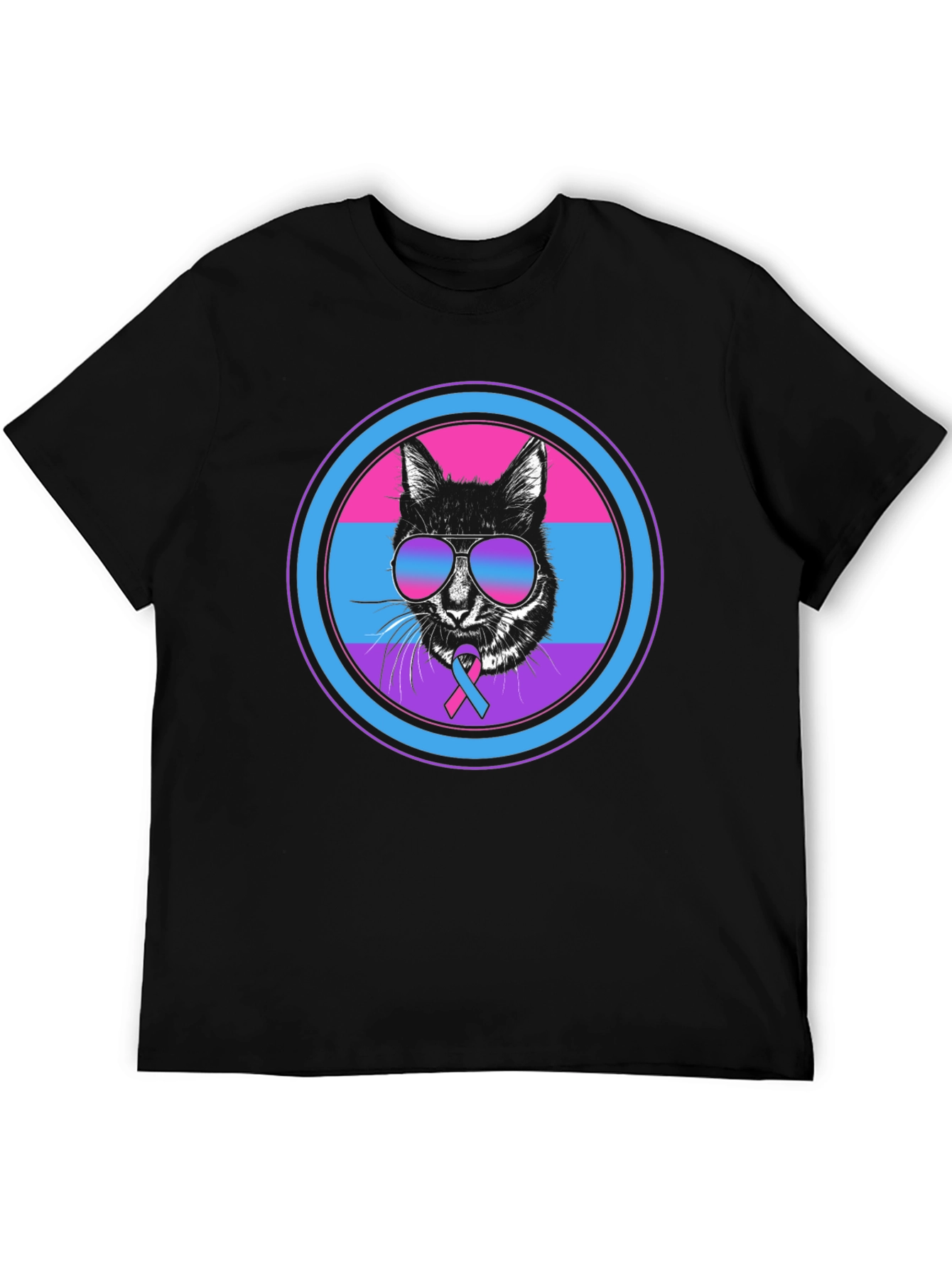 Bisexual Pride Cat T-Shirt