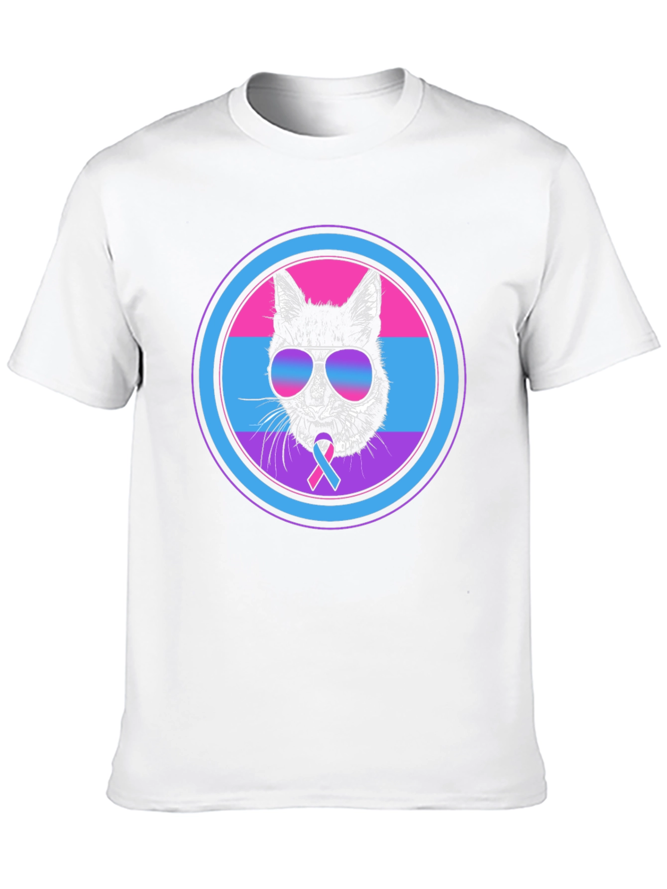Bisexual Pride Cat T-Shirt