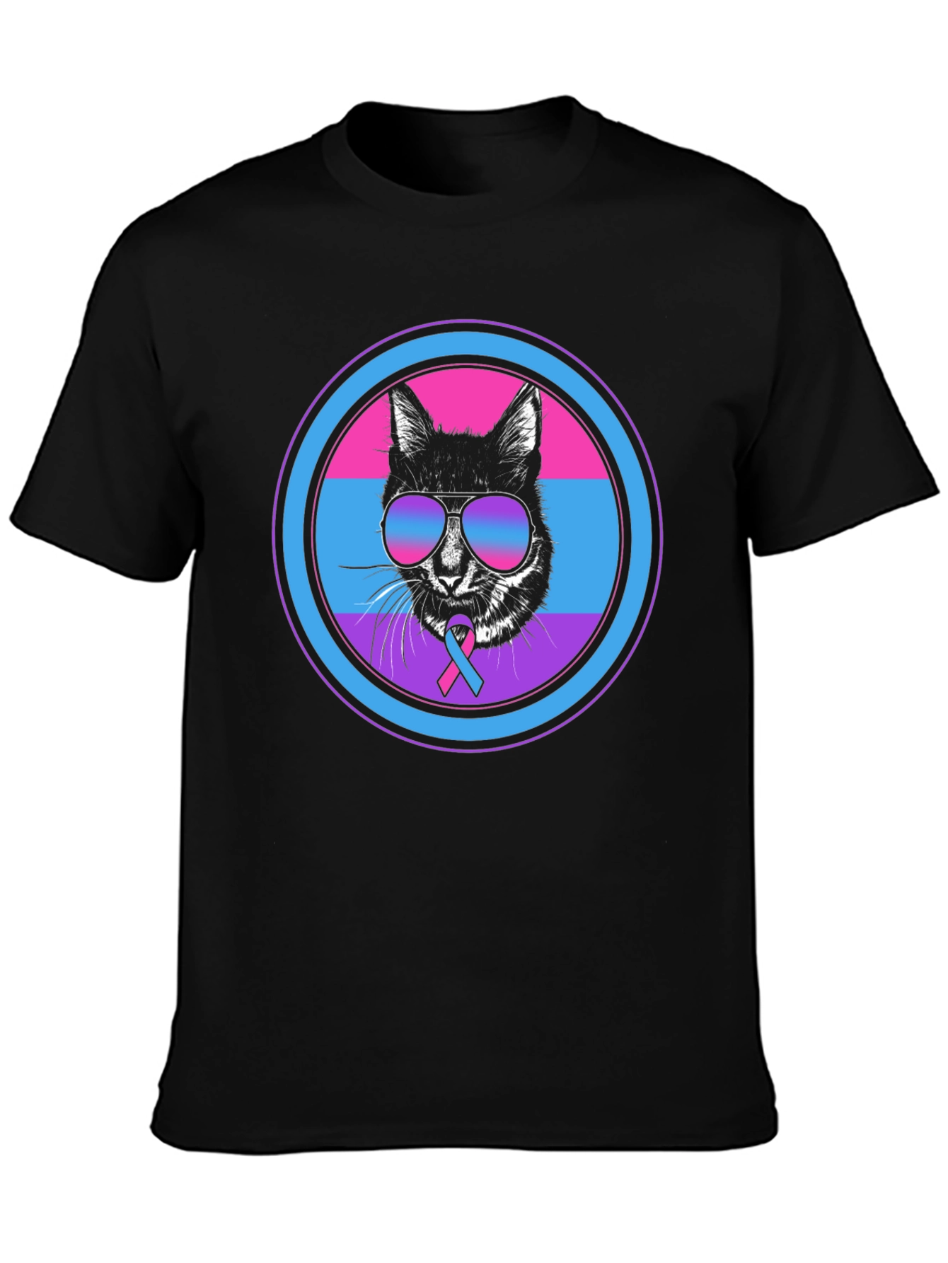 Bisexual Pride Cat T-Shirt