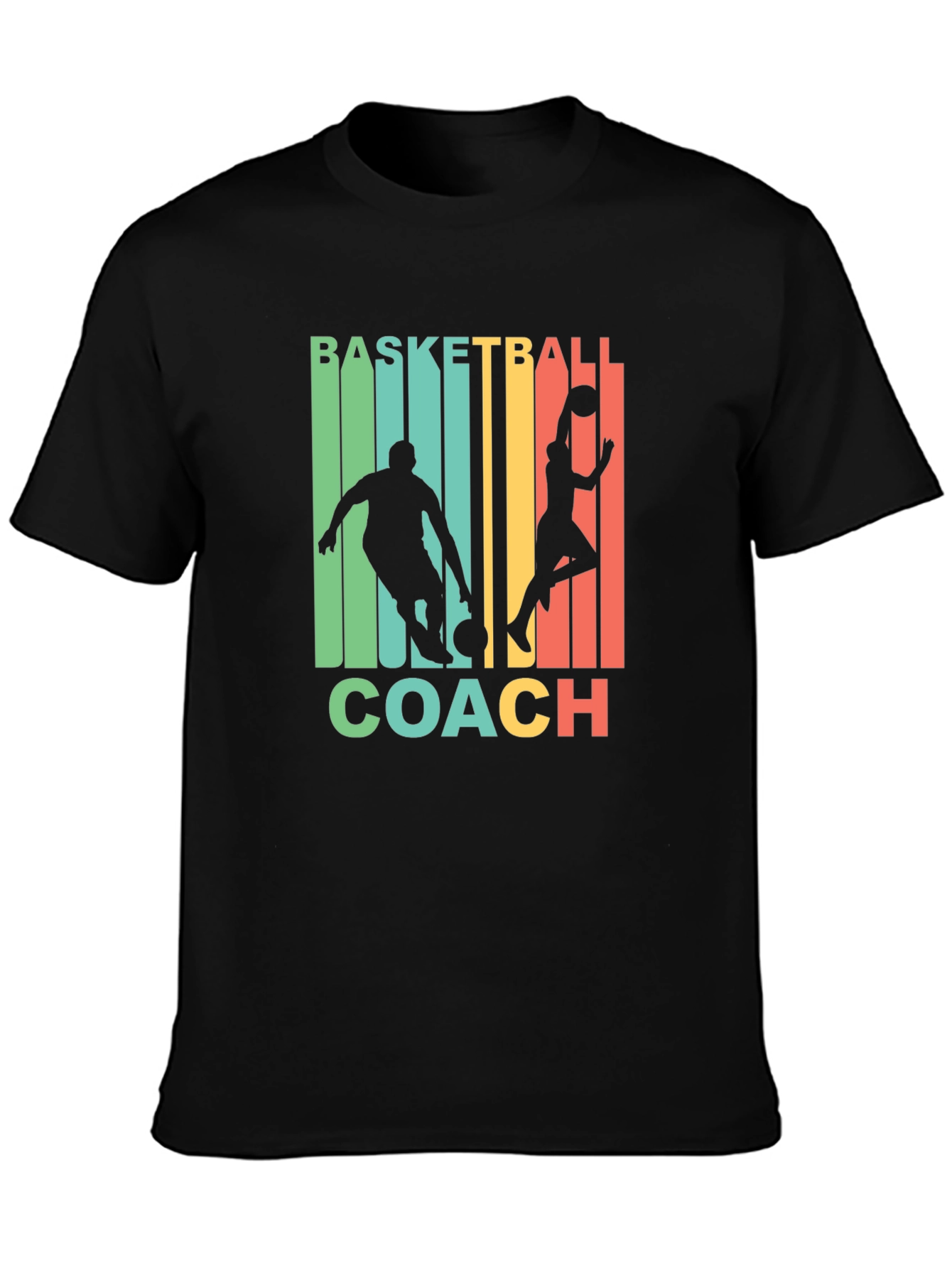 Basketball Coach Graphic T-Shirt