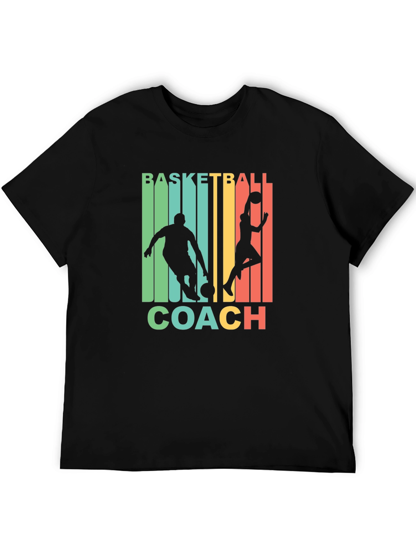 Basketball Coach Graphic T-Shirt