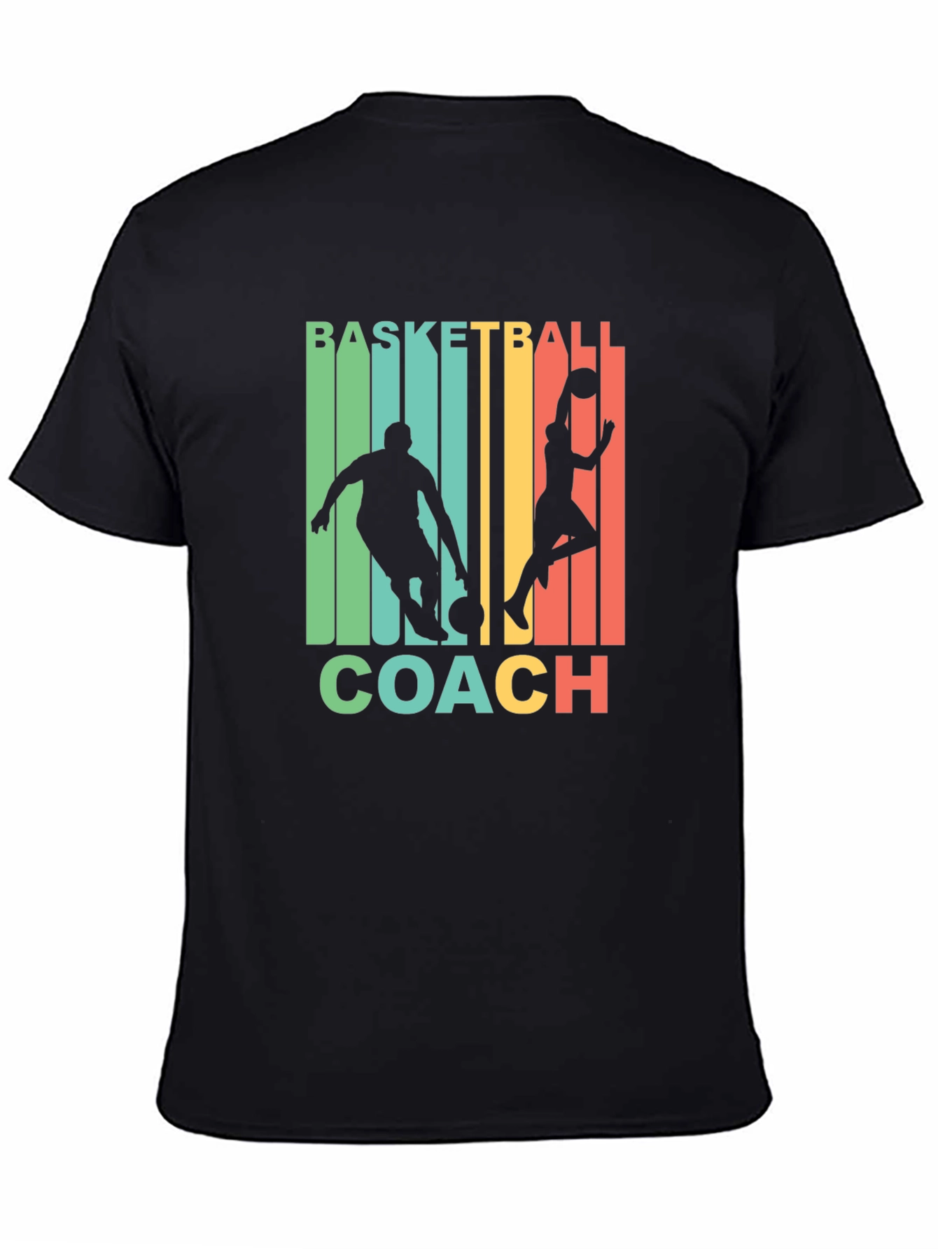 Basketball Coach Graphic T-Shirt
