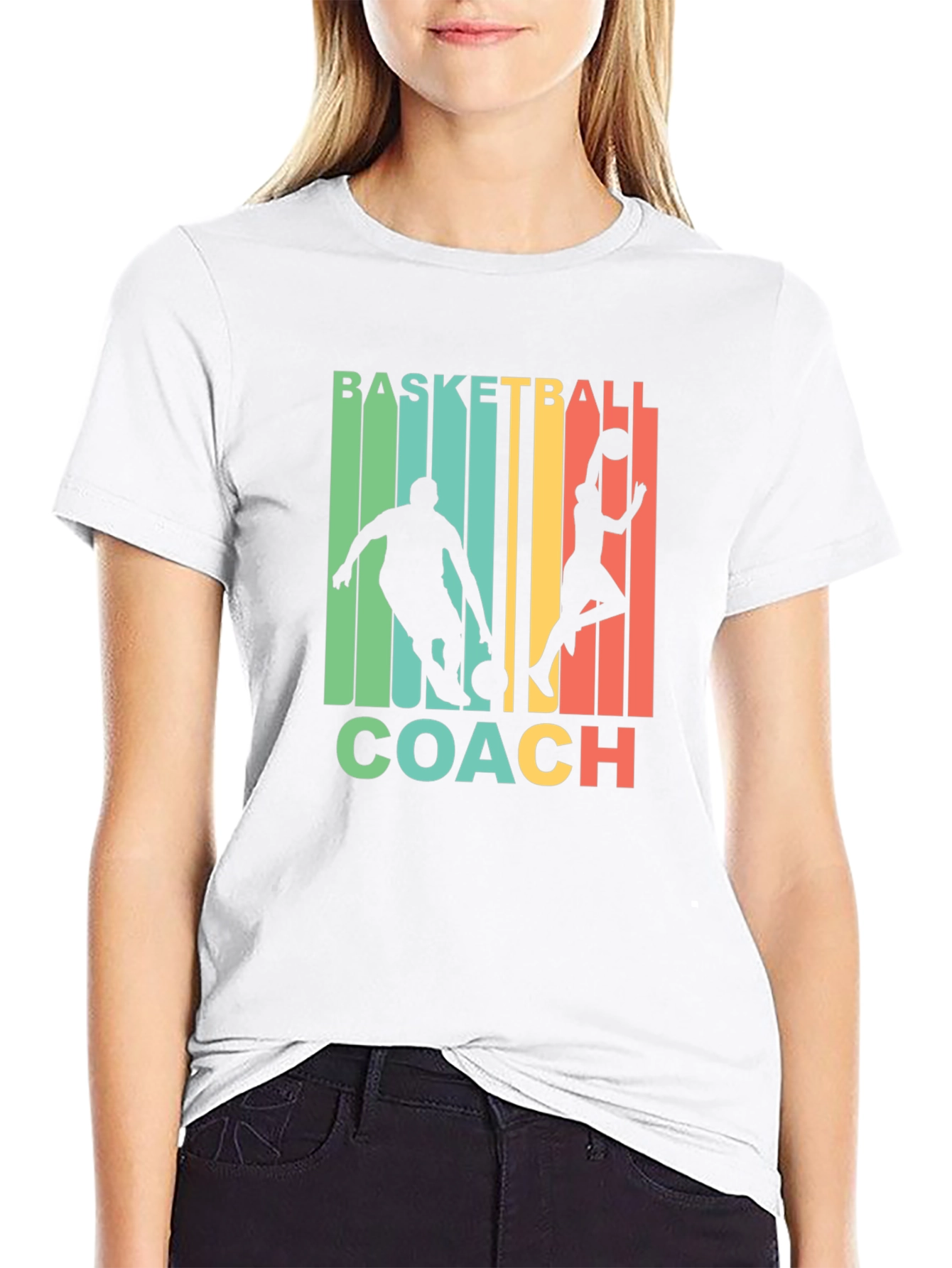 Basketball Coach Graphic T-Shirt