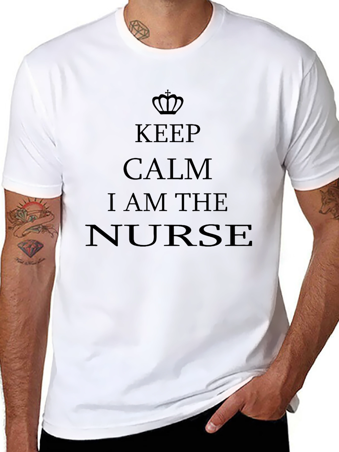 Keep Calm I am the Nurse T-Shirt