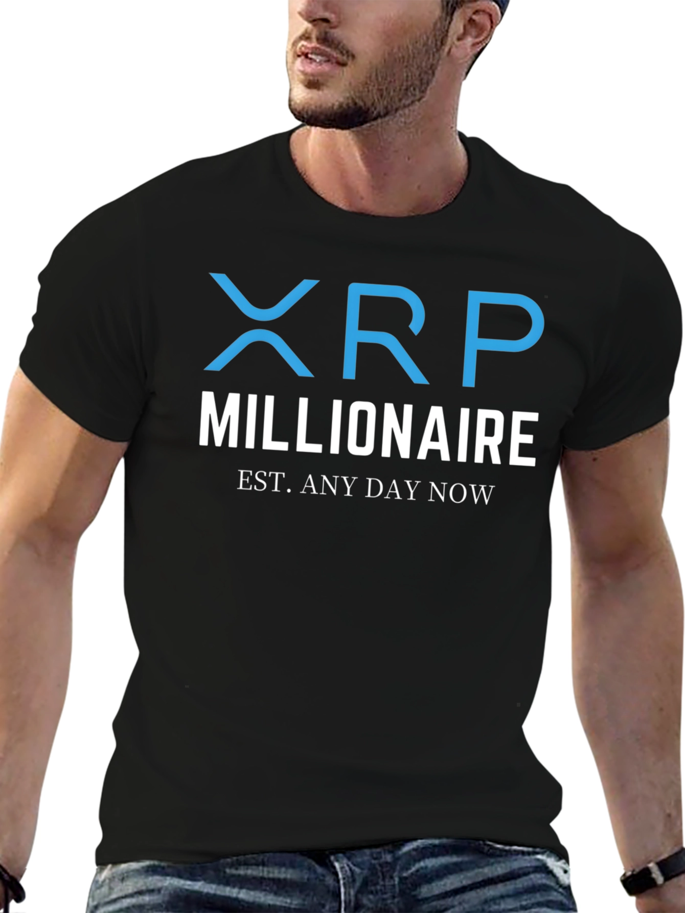 XRP Millionaire T-Shirt - Crypto HODL Tee