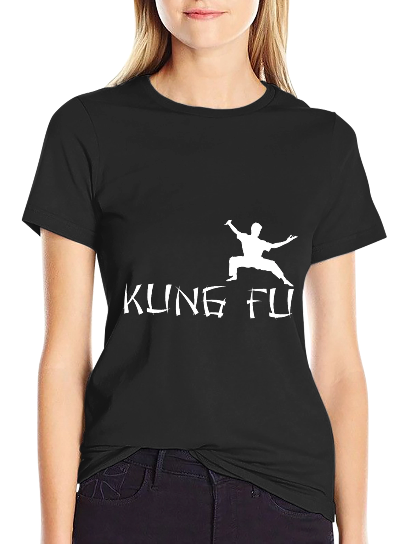 Kung Fu Graphic Tee - Martial Arts Style
