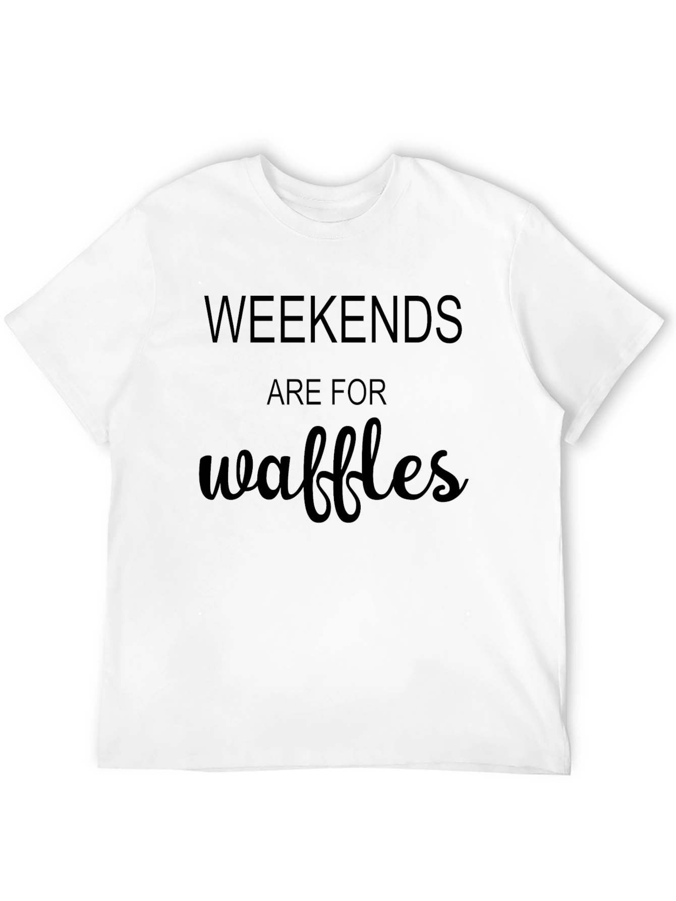 Weekends are for Waffles Graphic Tee