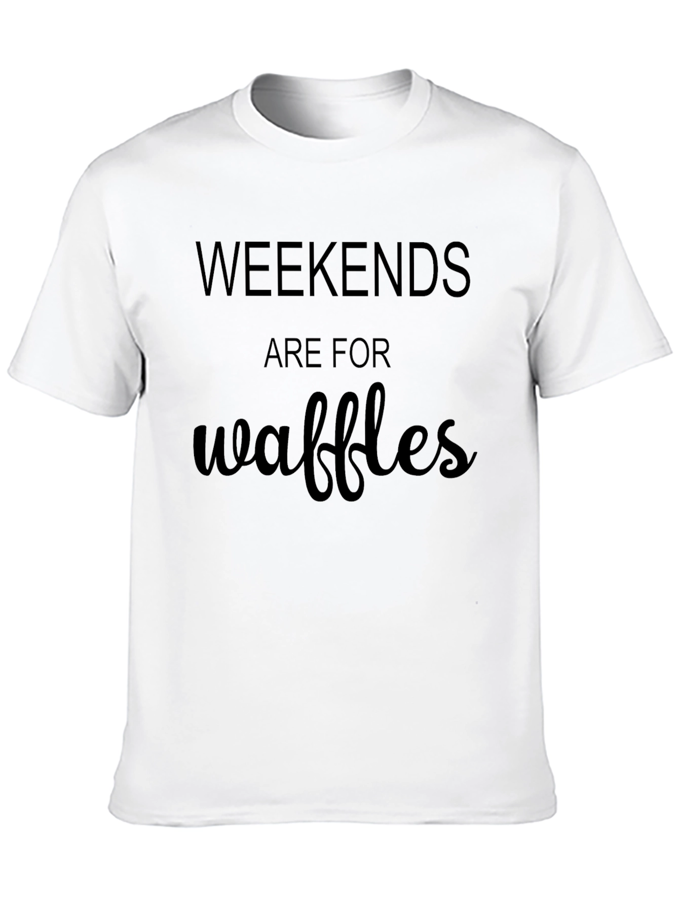 Weekends are for Waffles Graphic Tee