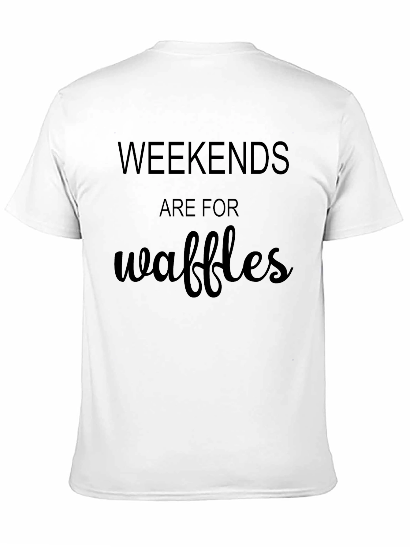 Weekends are for Waffles Graphic Tee