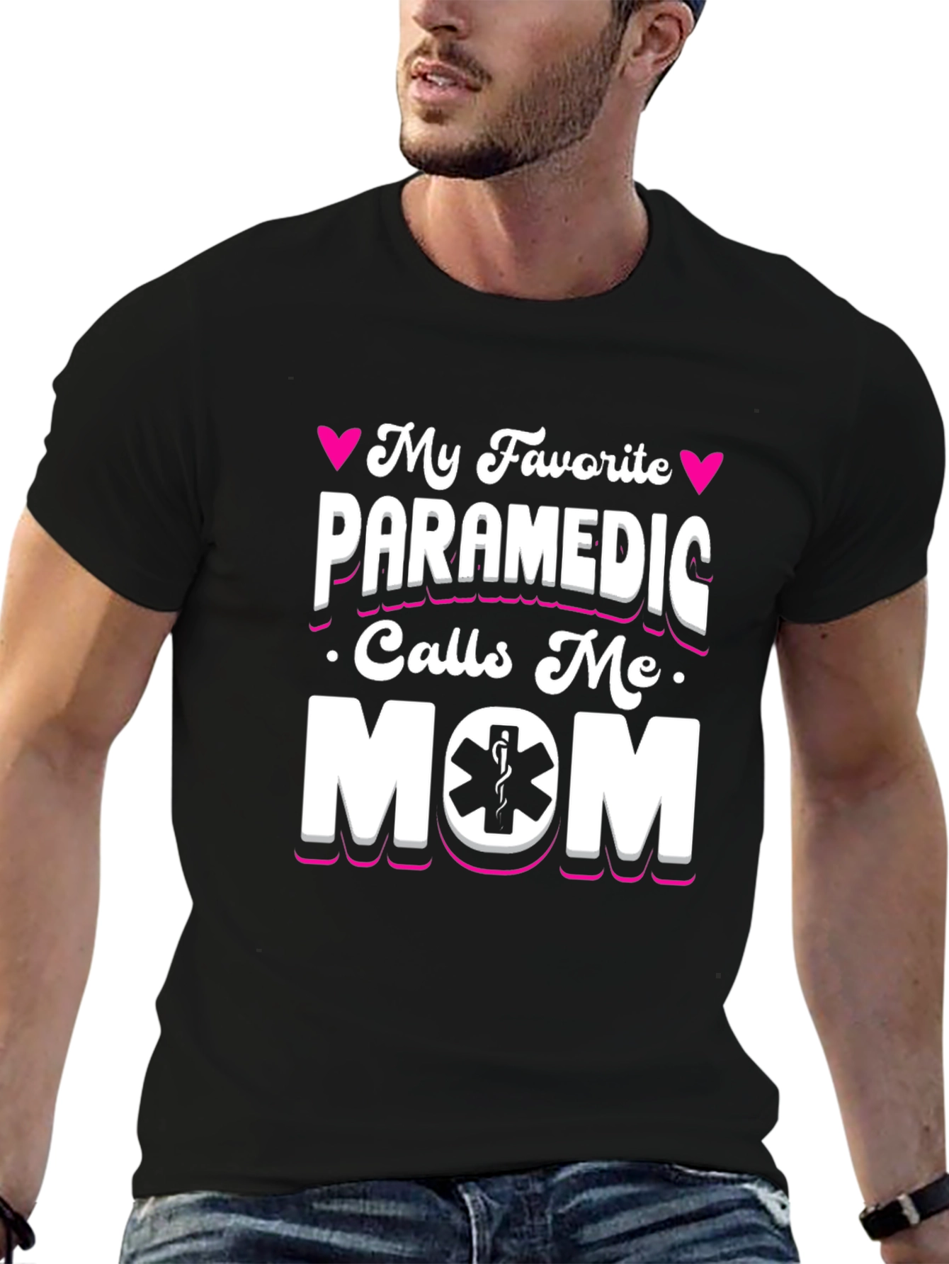 Favorite Paramedic Mom Graphic Tee