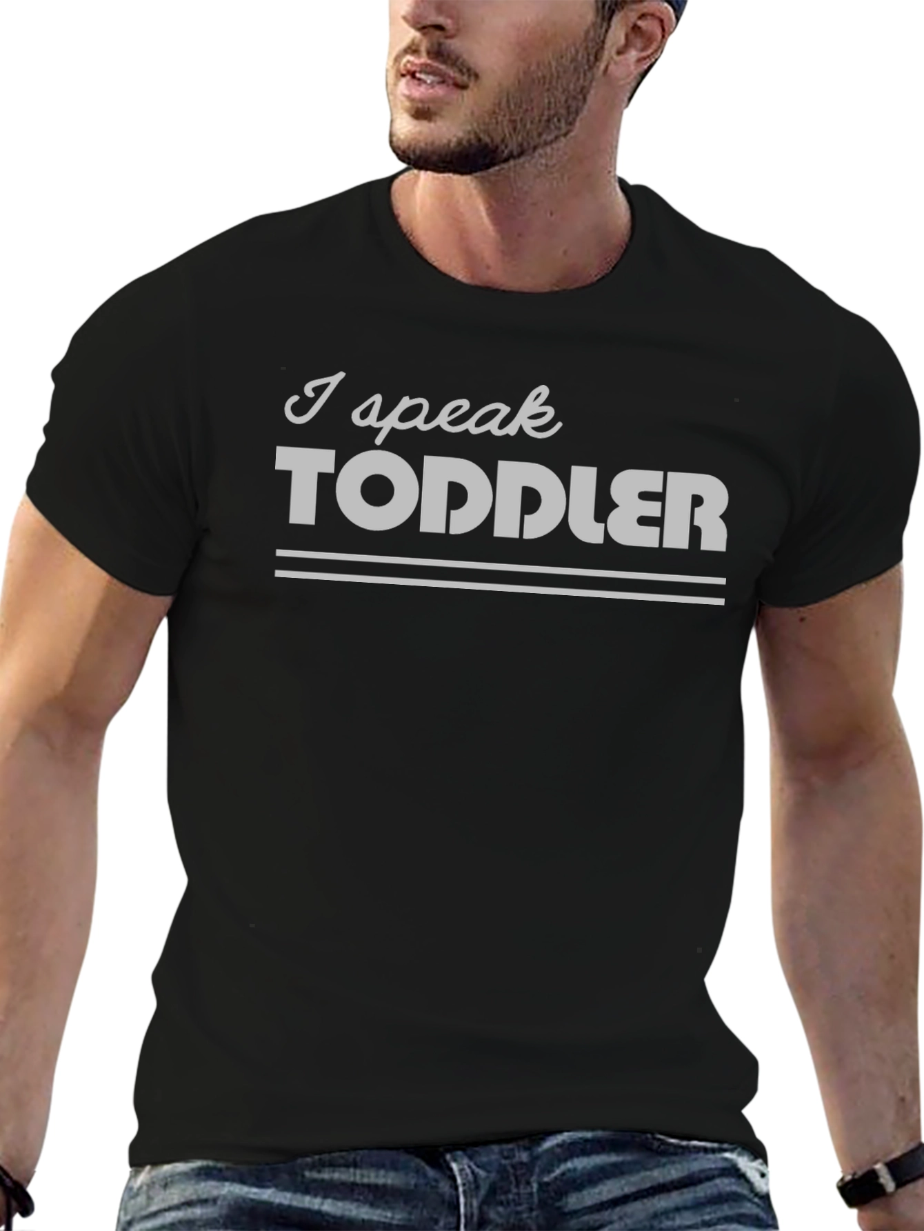 I Speak Toddler Funny Graphic T-Shirt