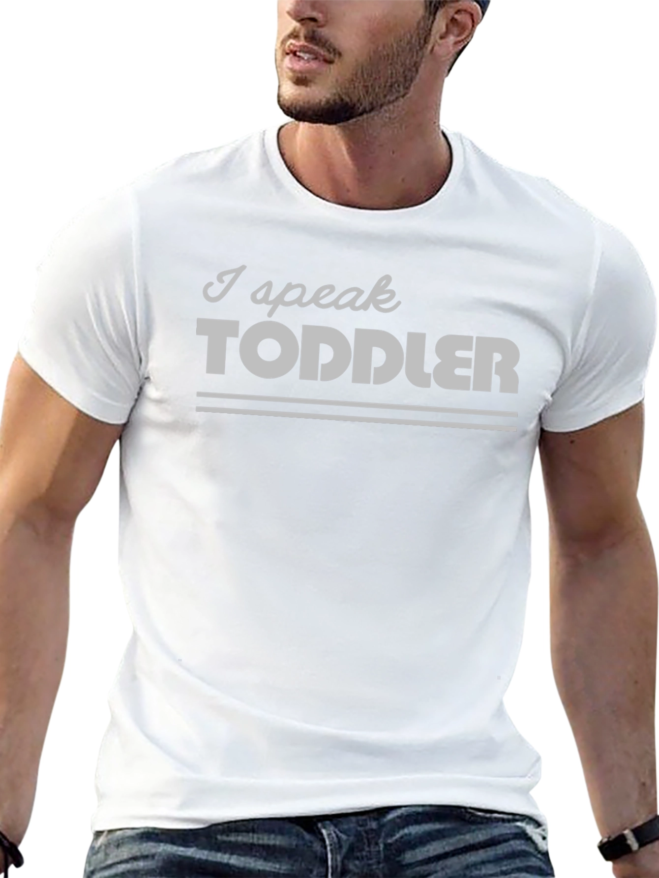 I Speak Toddler Funny Graphic T-Shirt