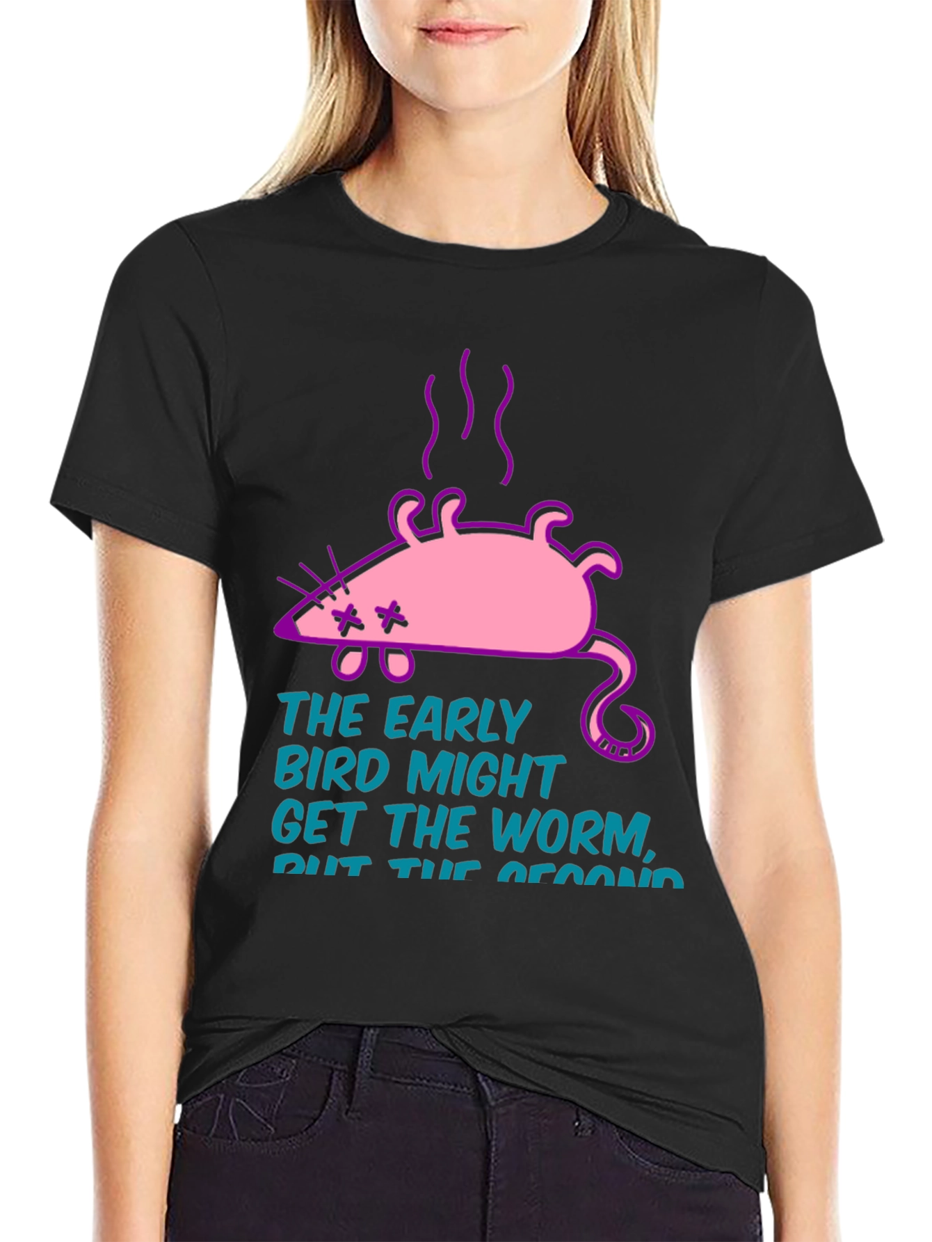 Early Bird Second Worm Graphic Tee