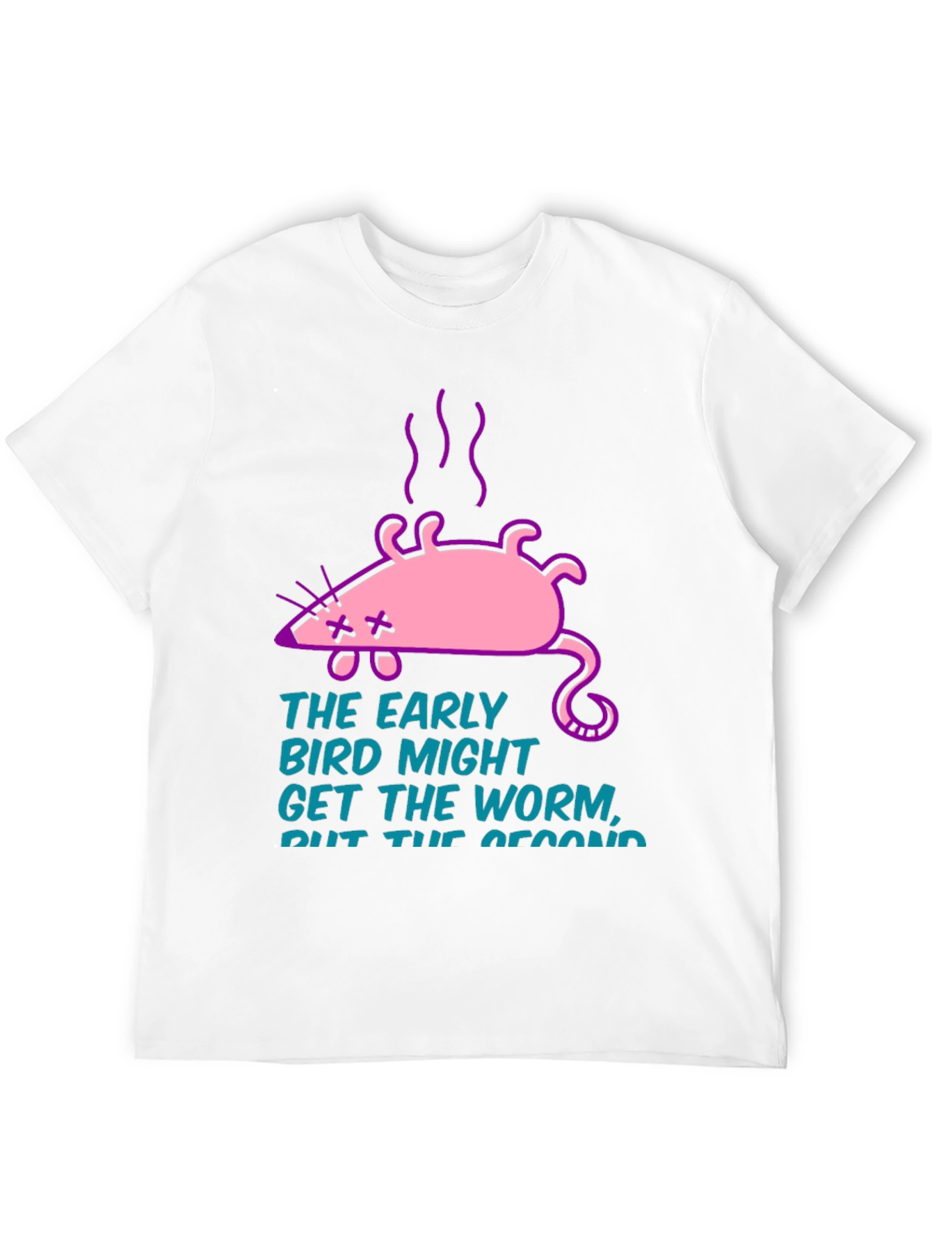 Early Bird Second Worm Graphic Tee