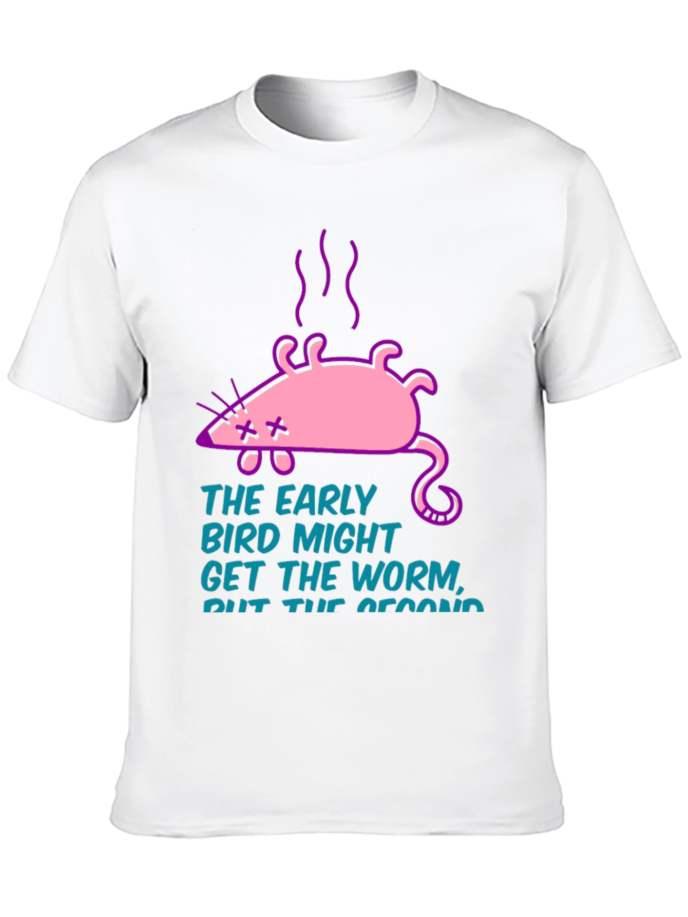 Early Bird Second Worm Graphic Tee