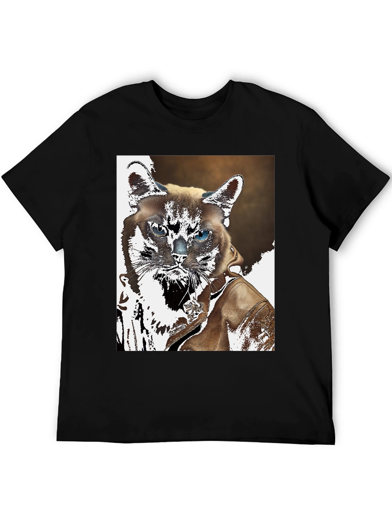 Cool Cat Biker T-Shirt