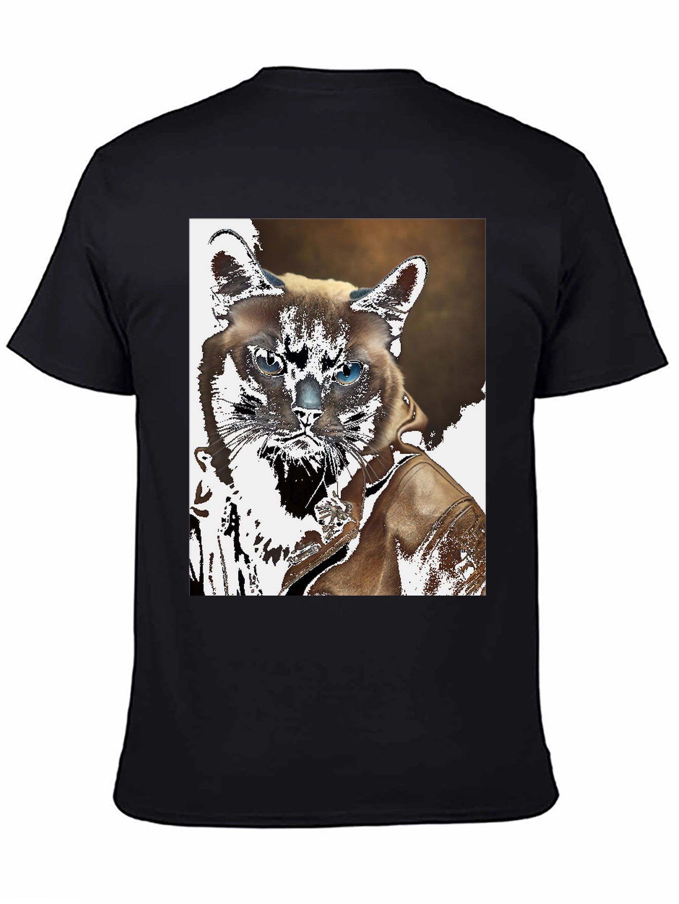 Cool Cat Biker T-Shirt
