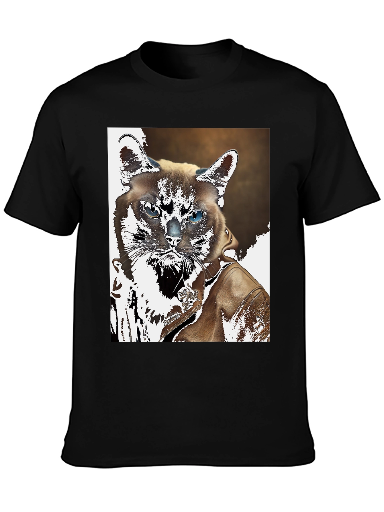 Cool Cat Biker T-Shirt
