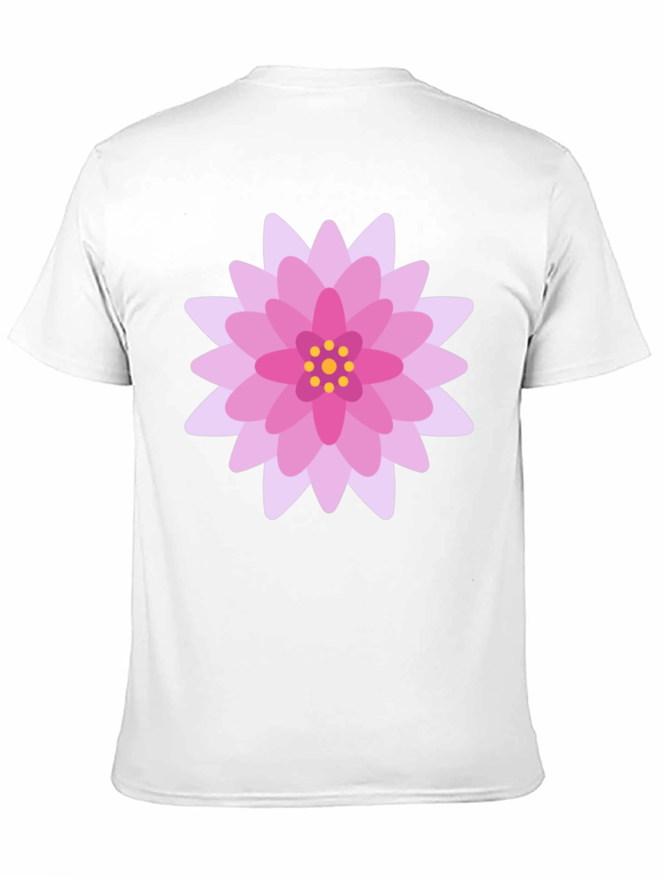 Floral Graphic T-Shirt - Black Cotton