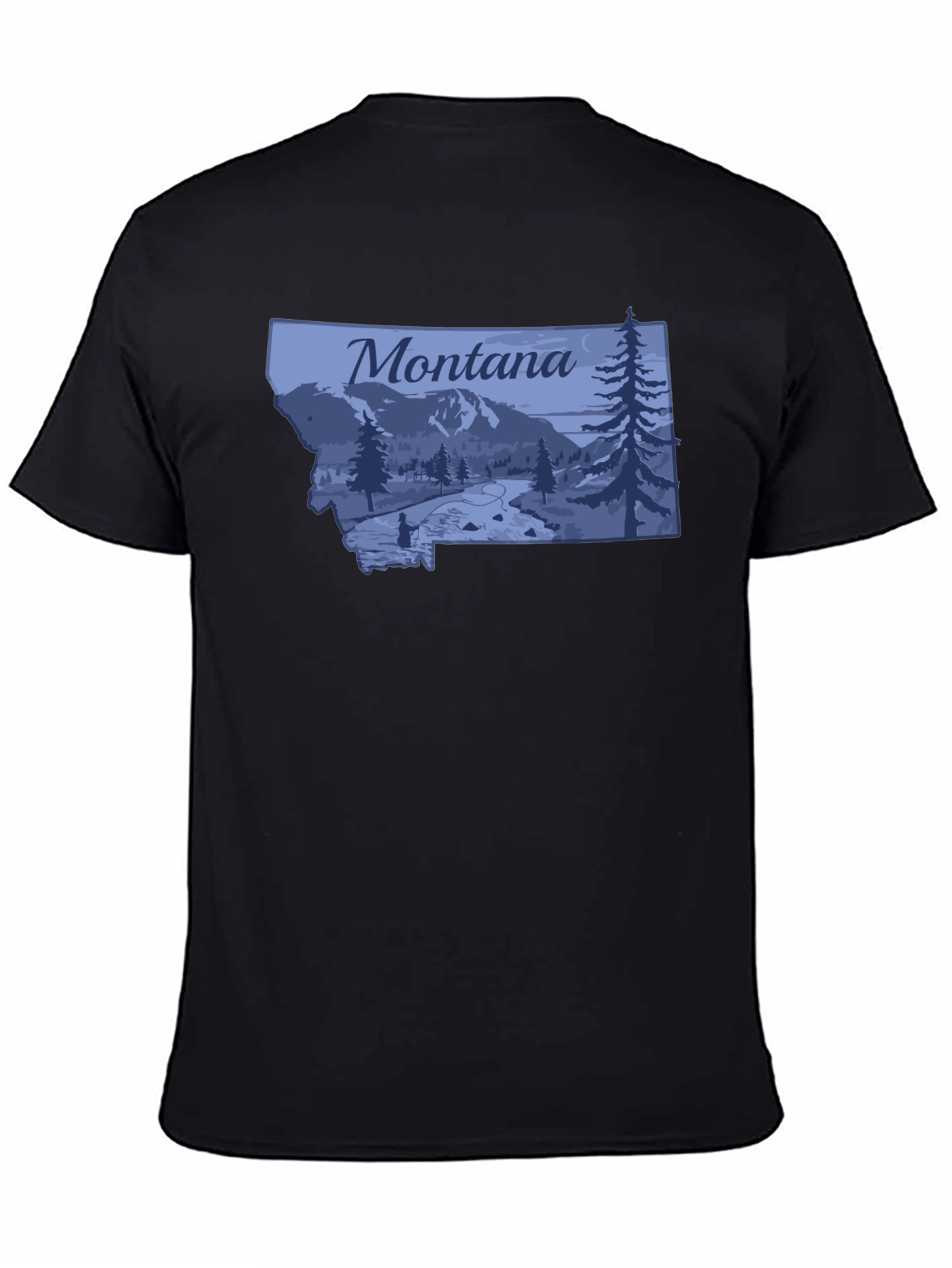 Montana Graphic T-Shirt - Black