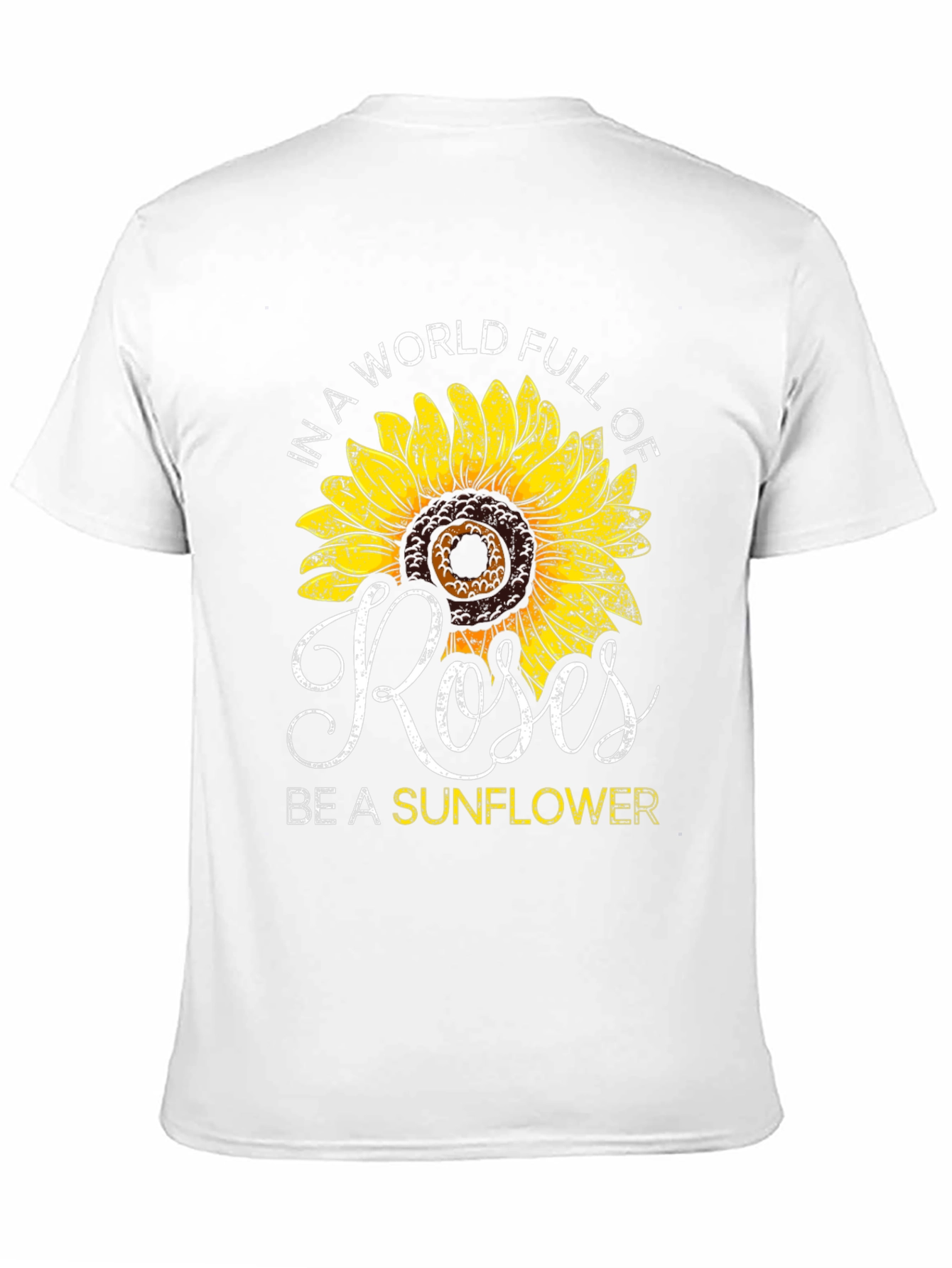 Sunflower Roses Graphic T-Shirt