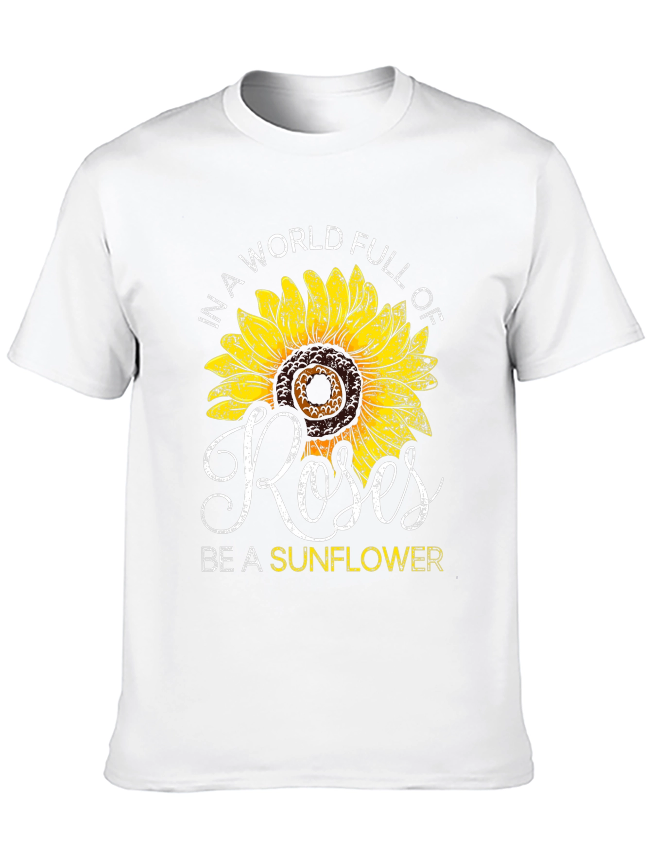 Sunflower Roses Graphic T-Shirt