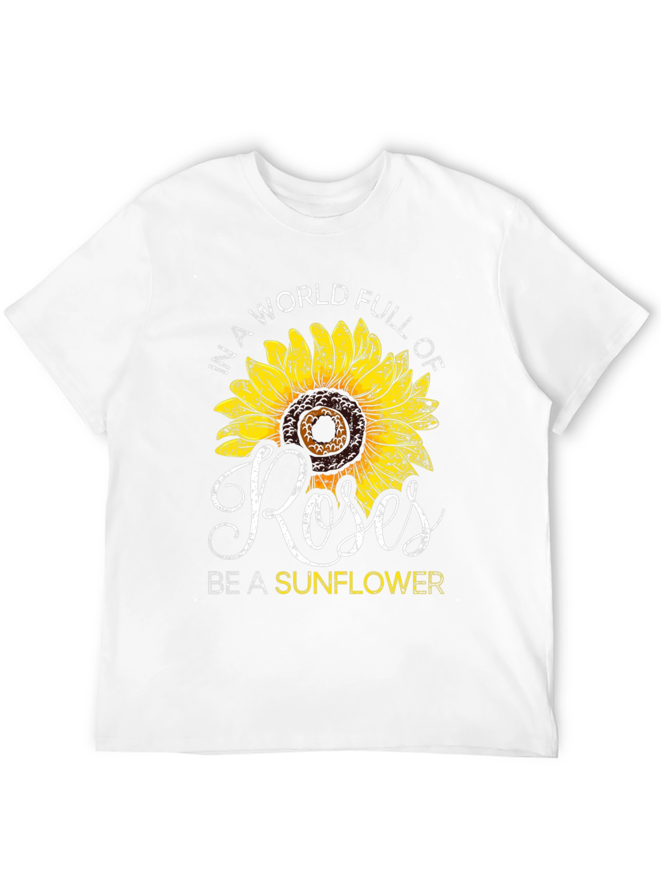 Sunflower Roses Graphic T-Shirt