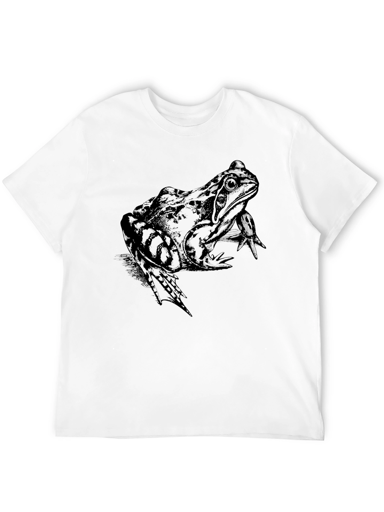 Frog Graphic Tee - Mens Black T-Shirt